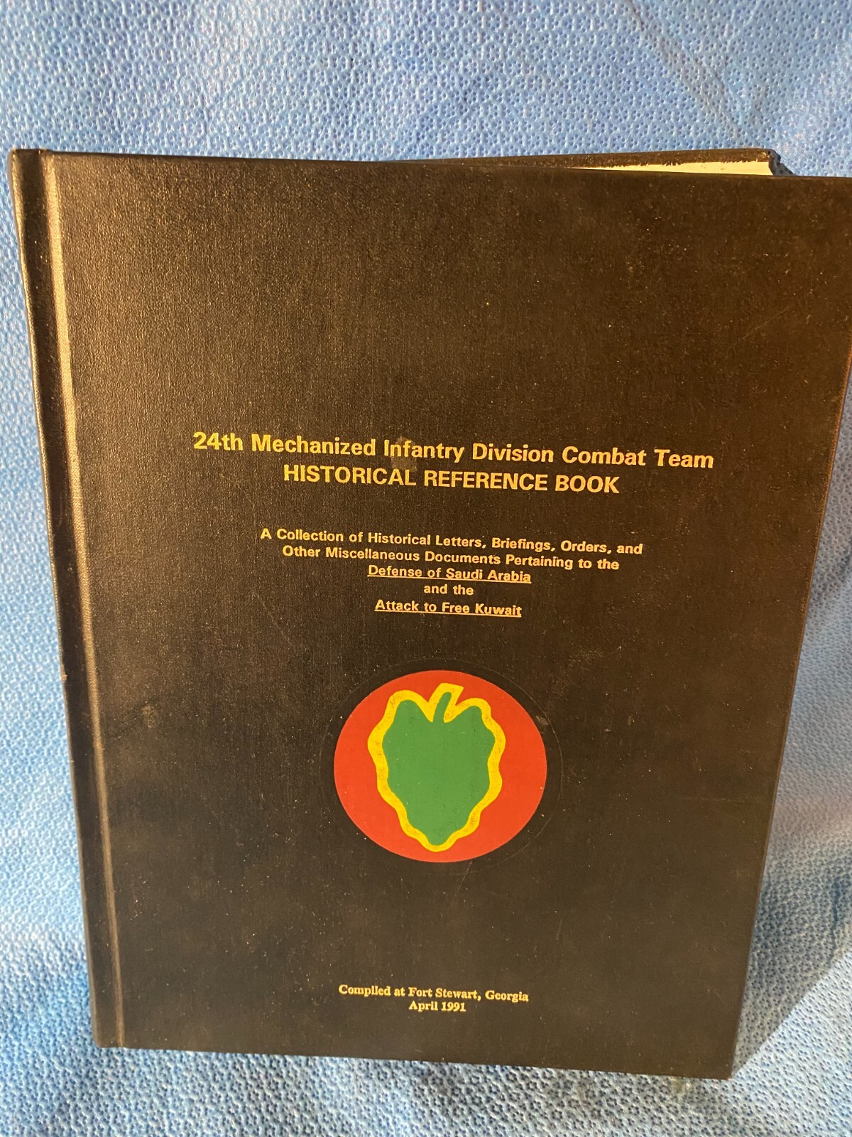 24th Mechanized Inf Div Combat Team Historical Ref Book Saudi Arabia Kuwait