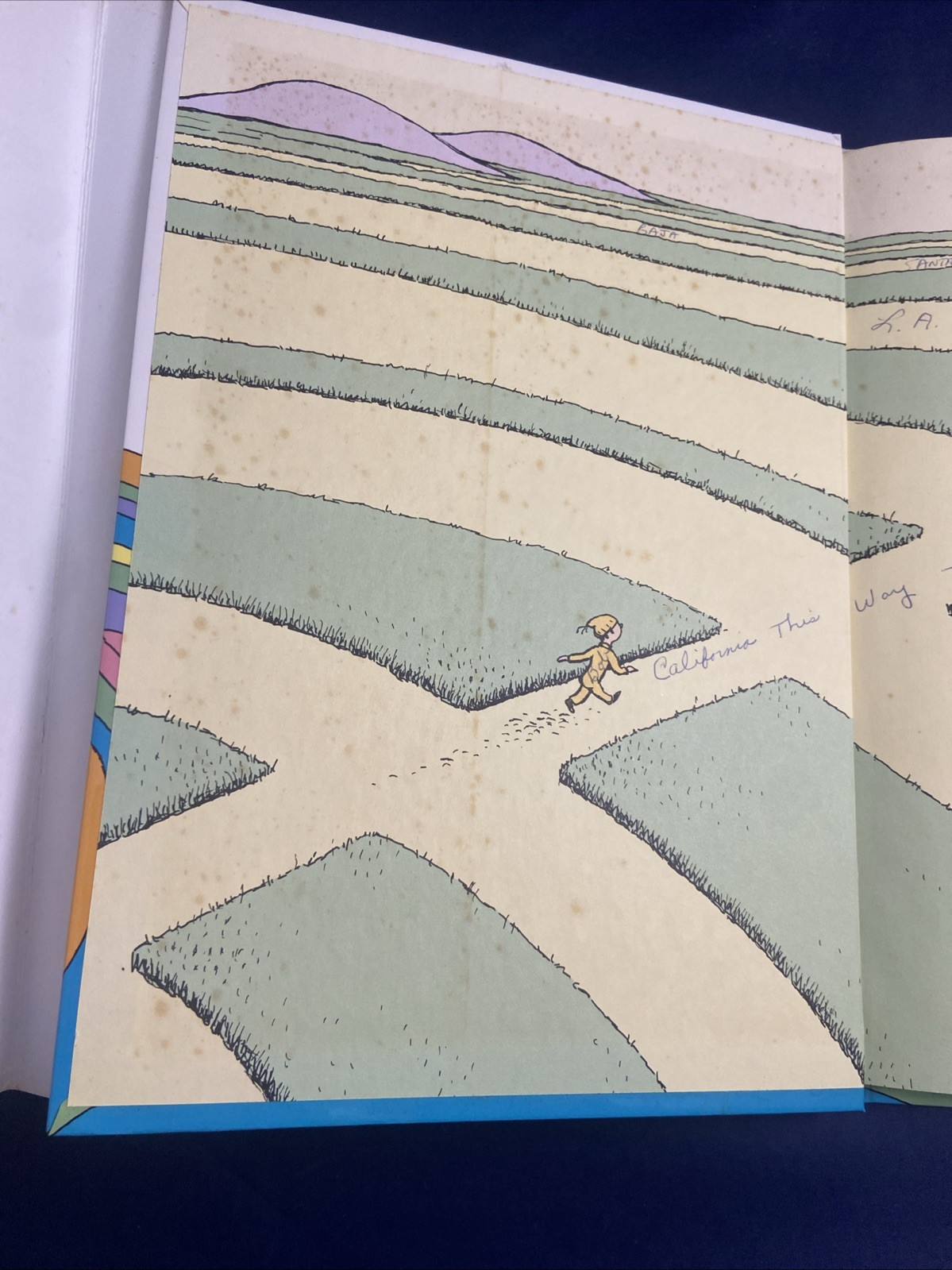 OH, THE PLACES YOU’LL GO! Dr. Seuss Suess 1990 HC/DJ 1st Edition 1st Printing!