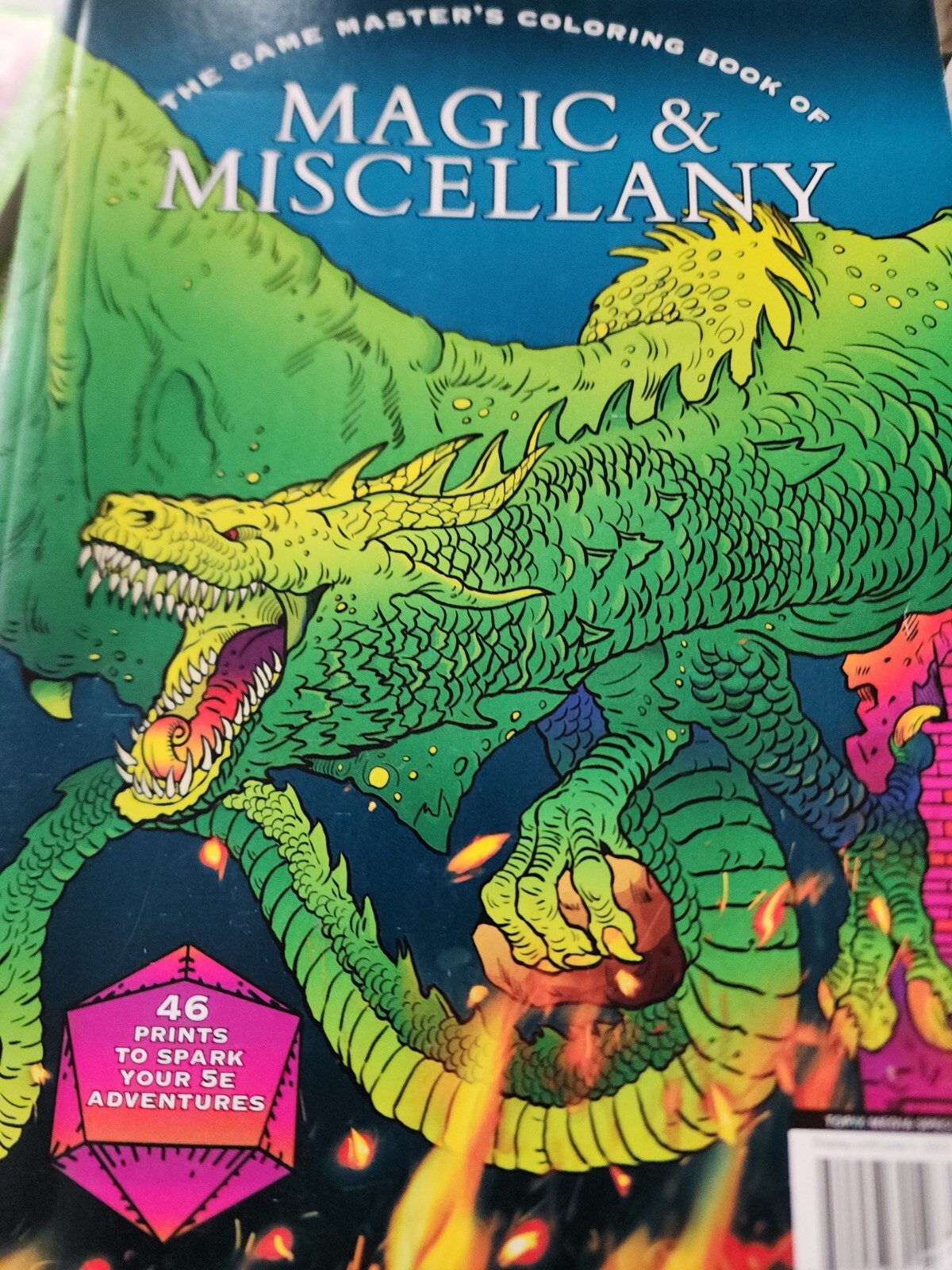 The Game Master’s Coloring Activity Book of Magic & Miscellany
