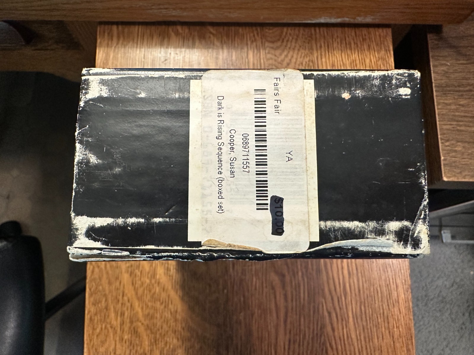 1986 Collier Books THE DARK IS RISING SEQUENCE 4 Book Box Set by Susan Cooper