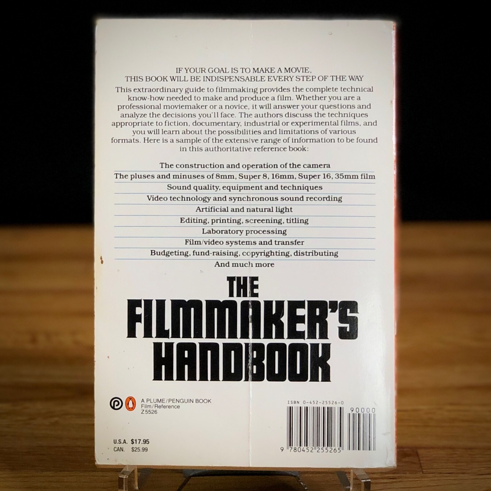 The Filmmakers Handbook by Edward Pincus and Steven Ascher – Paperback