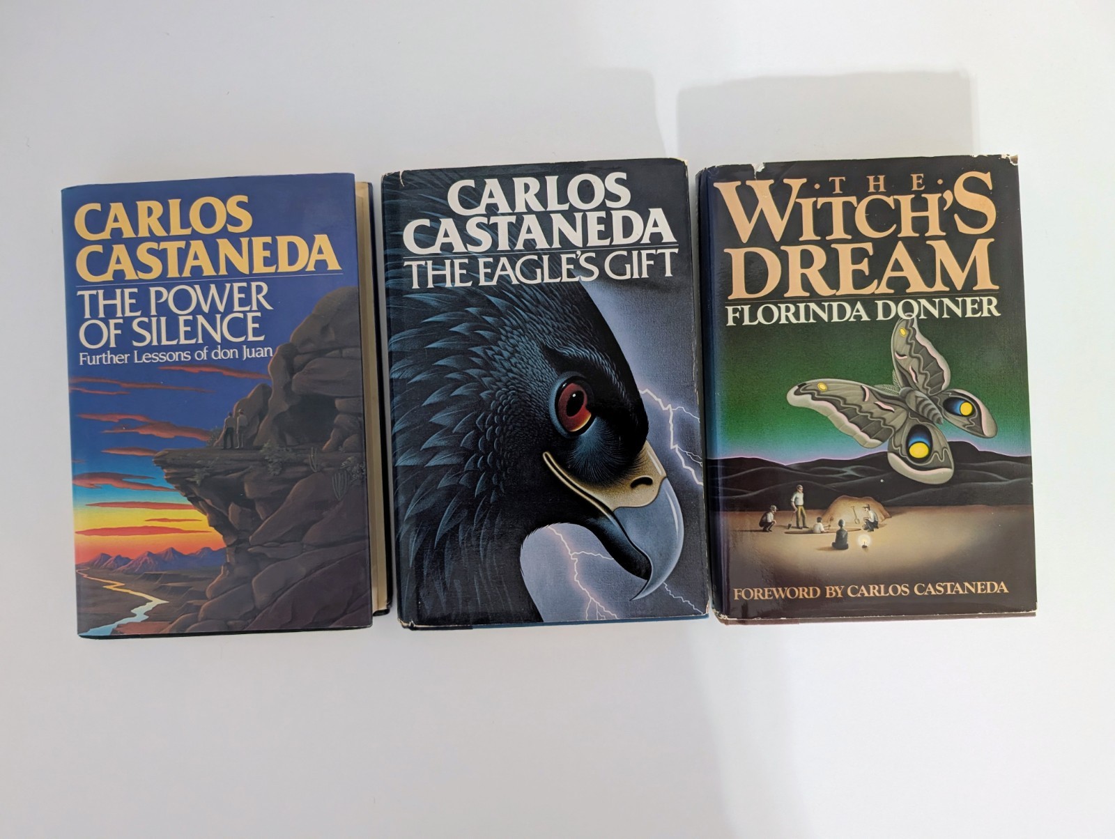 Carlos Castaneda Eagle’s Gift Power of Silence Donner Witch’s Dream HC