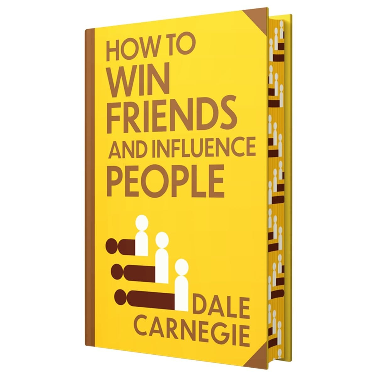 How to Win Friends and Influence People by Dale Carnegie With Sprayed Edges – HB