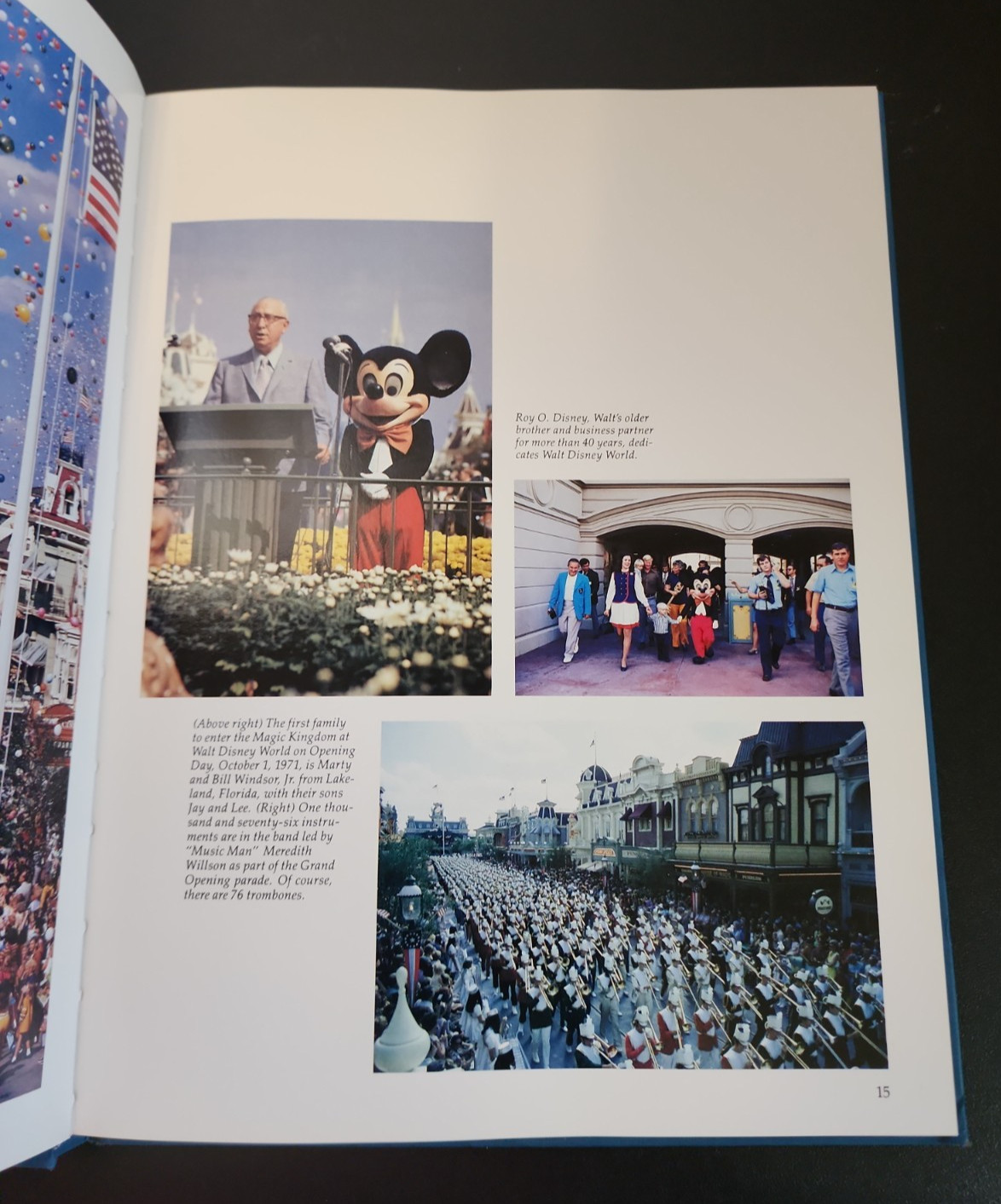 Walt Disney World: The First Decade (1982, Hardcover) Picture Book