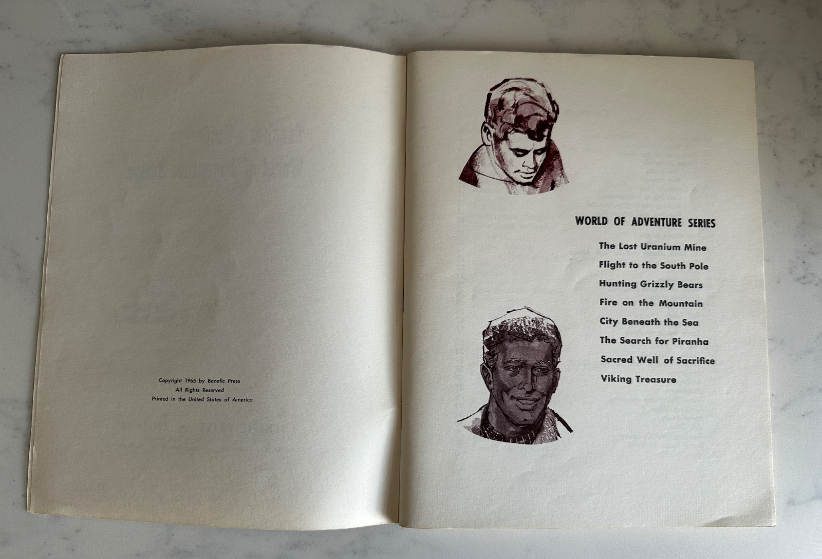 Vintage 1965 Teacher’s Guide World of Adventure Series ~ Benefic Press