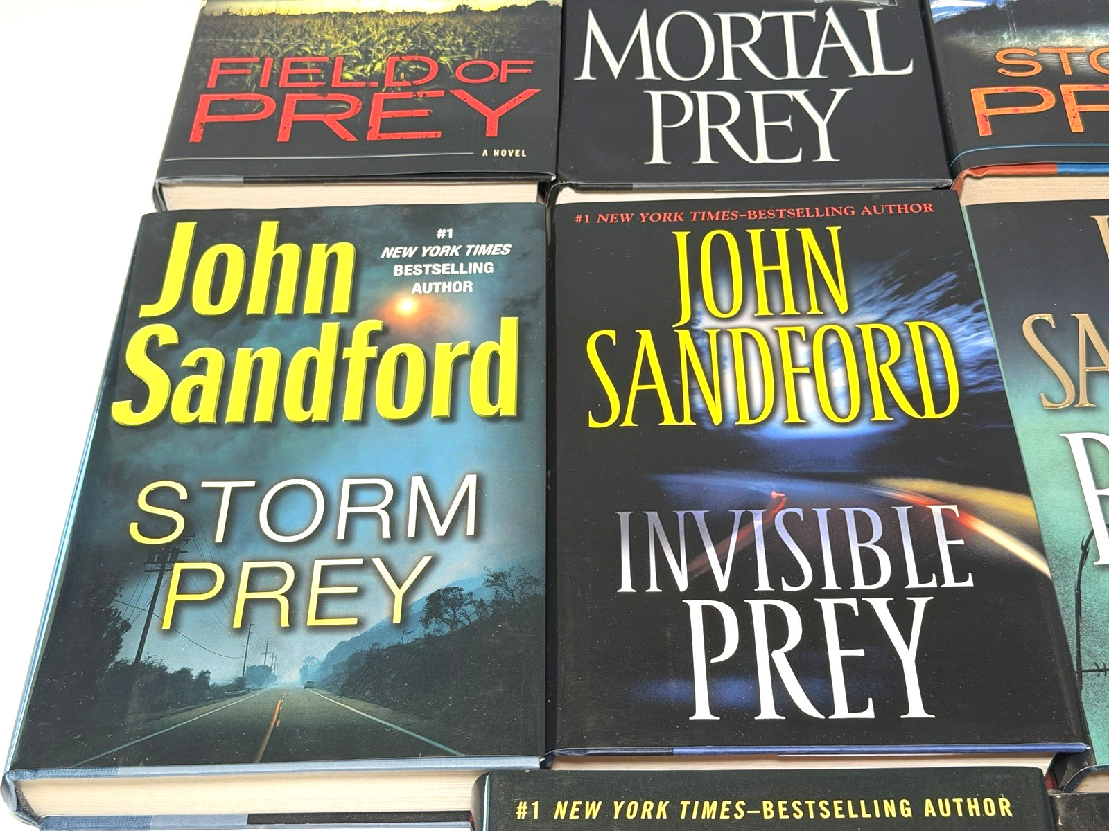 Lot Of 13 John Sanford Thrillers Hardcover Novels – Prey Series Novels