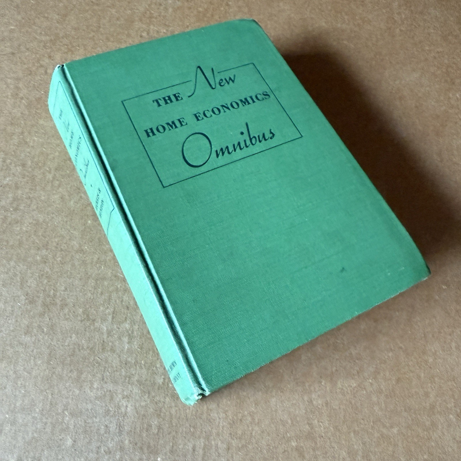 VTG Home Econmics/Homemaker’s Guide 1941 “The New Home Economics Omnibus” Read