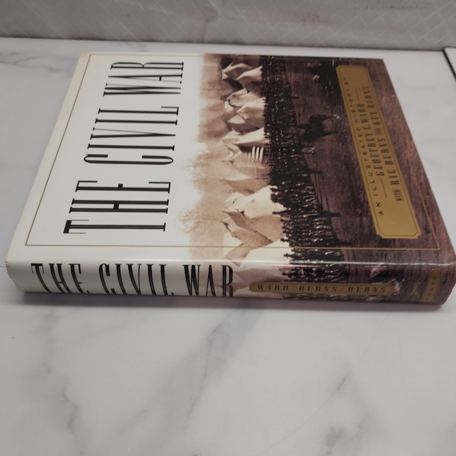 The Civil War an Illustrated History – Ward – 1990 first edition