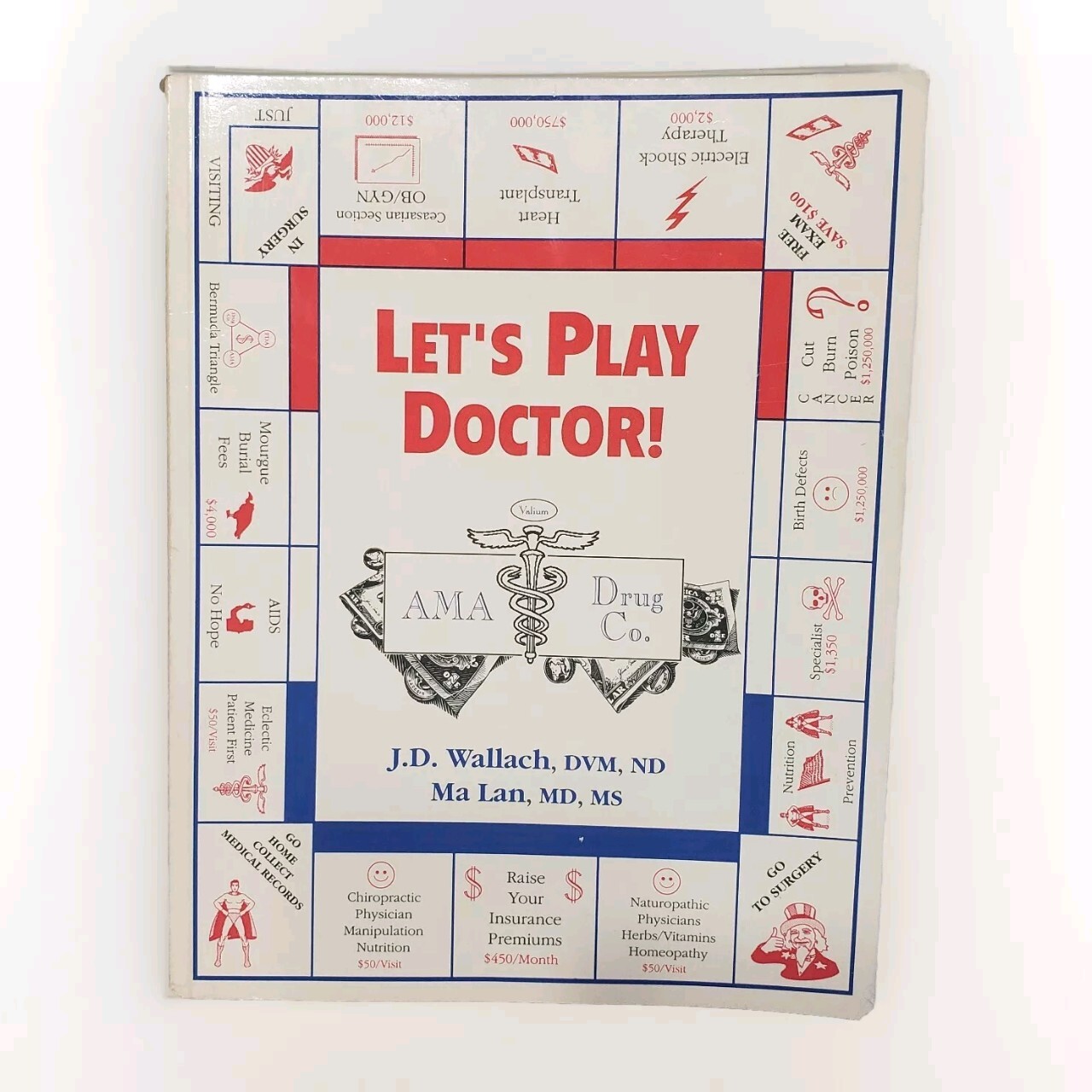 Lets Play Doctor Joel Wallach Ma Lan 4th Ed Paperback Medical Health Freedom