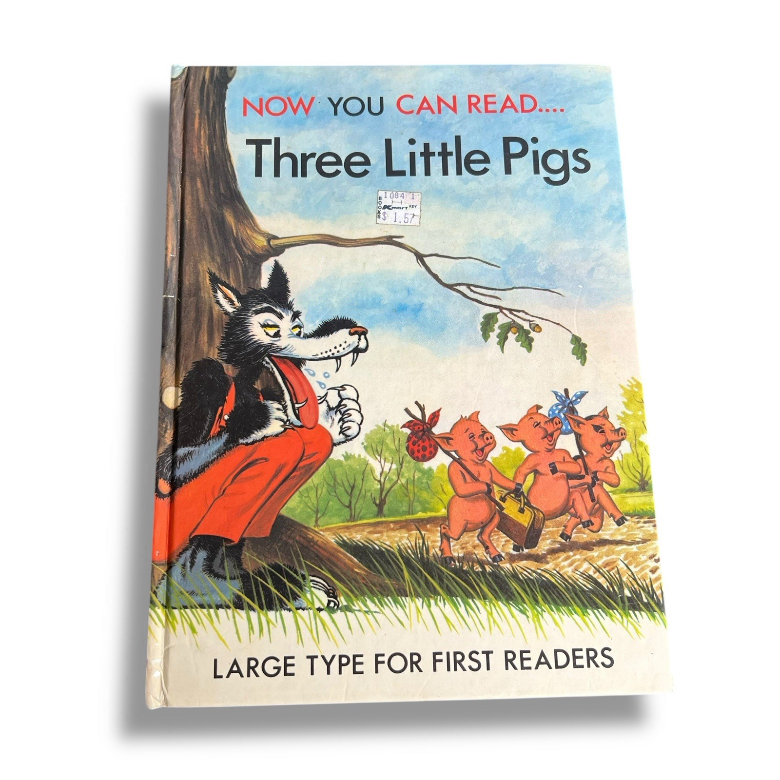 Now You Can Read Three Little Pigs Lucy Kincaid Brimax Books England 1984 VTG