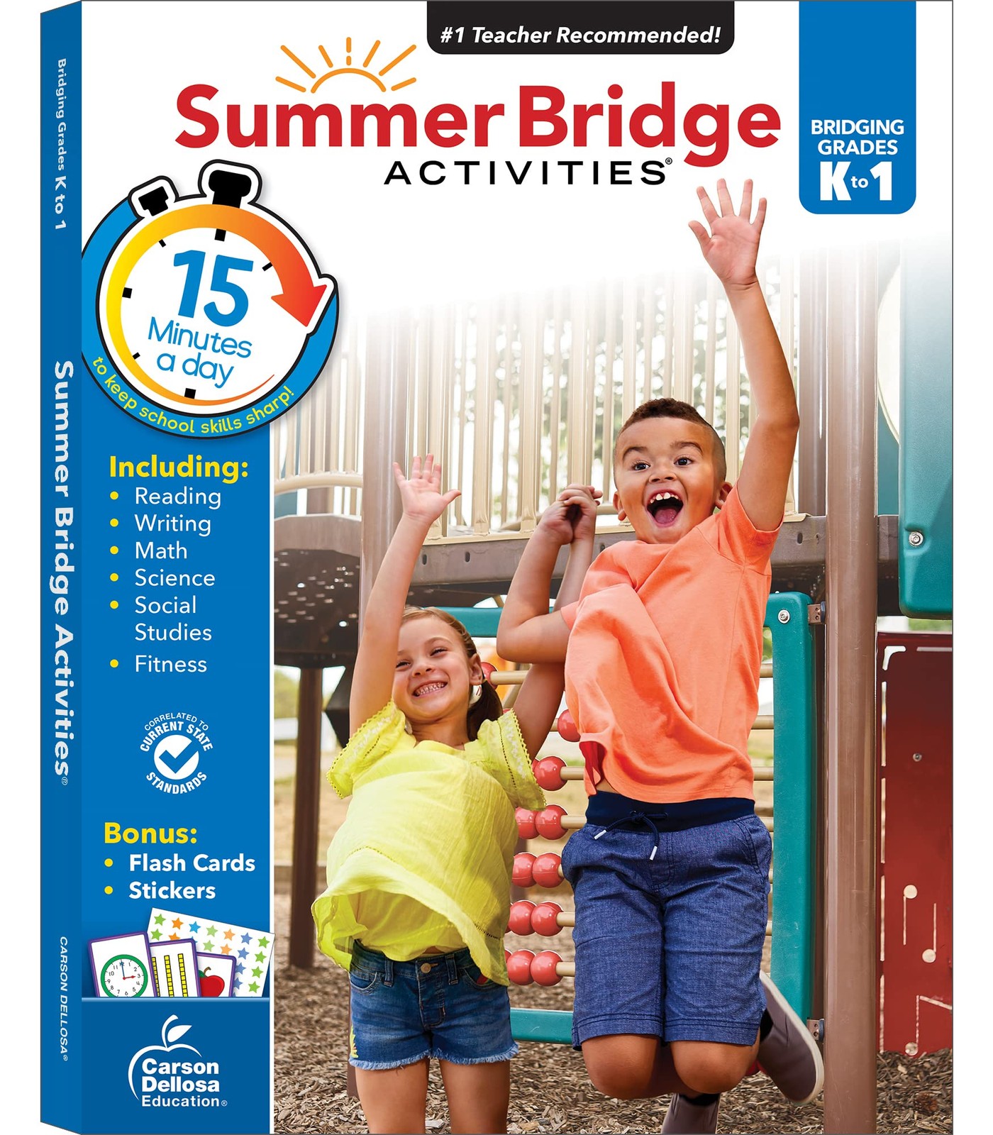 Summer Bridge Activities Kindergarten to 1st Grade Workbooks, K-1 Activity B…