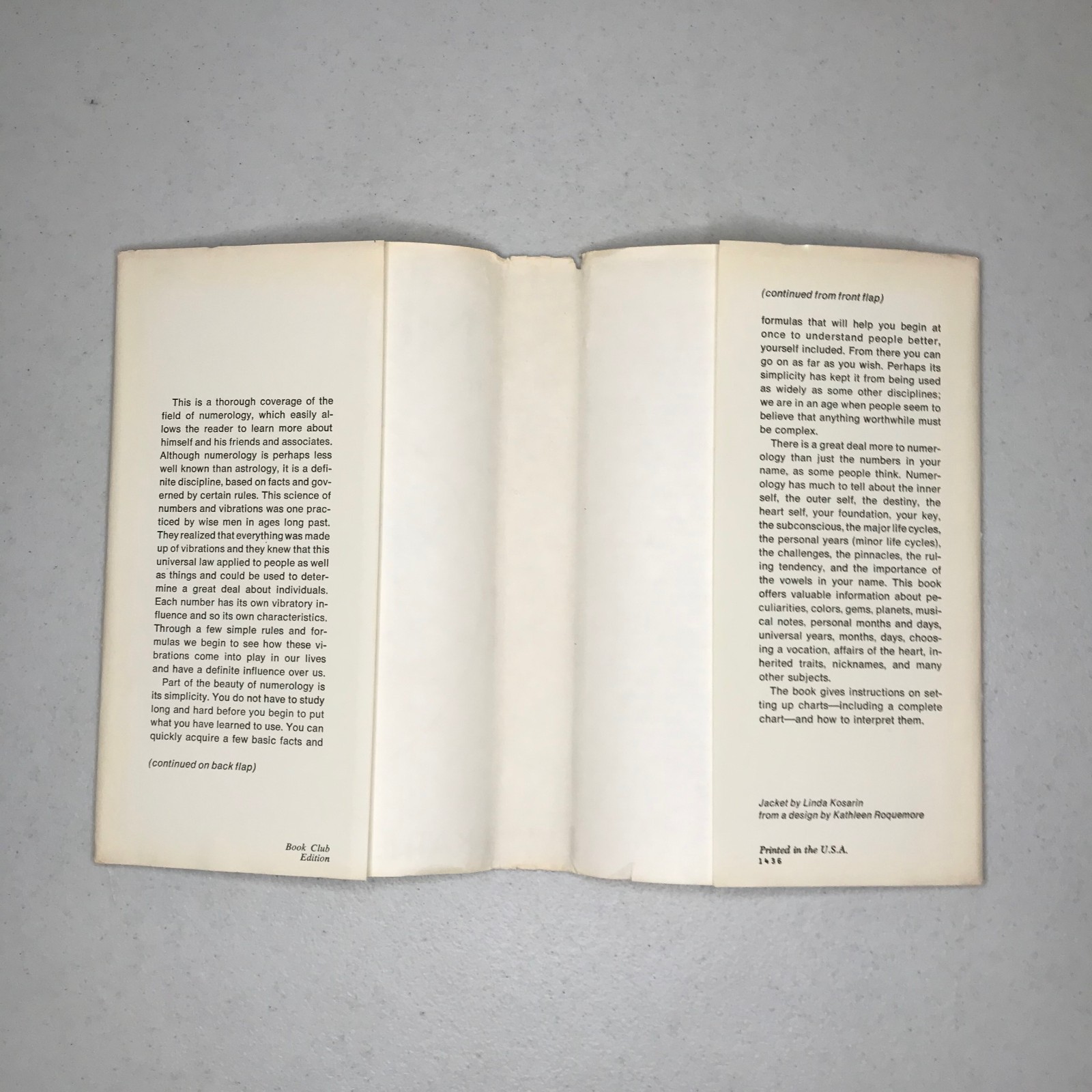 It’s All in Your Numbers by Kathleen Roquemore 1975 HC w/ Dust Jacket