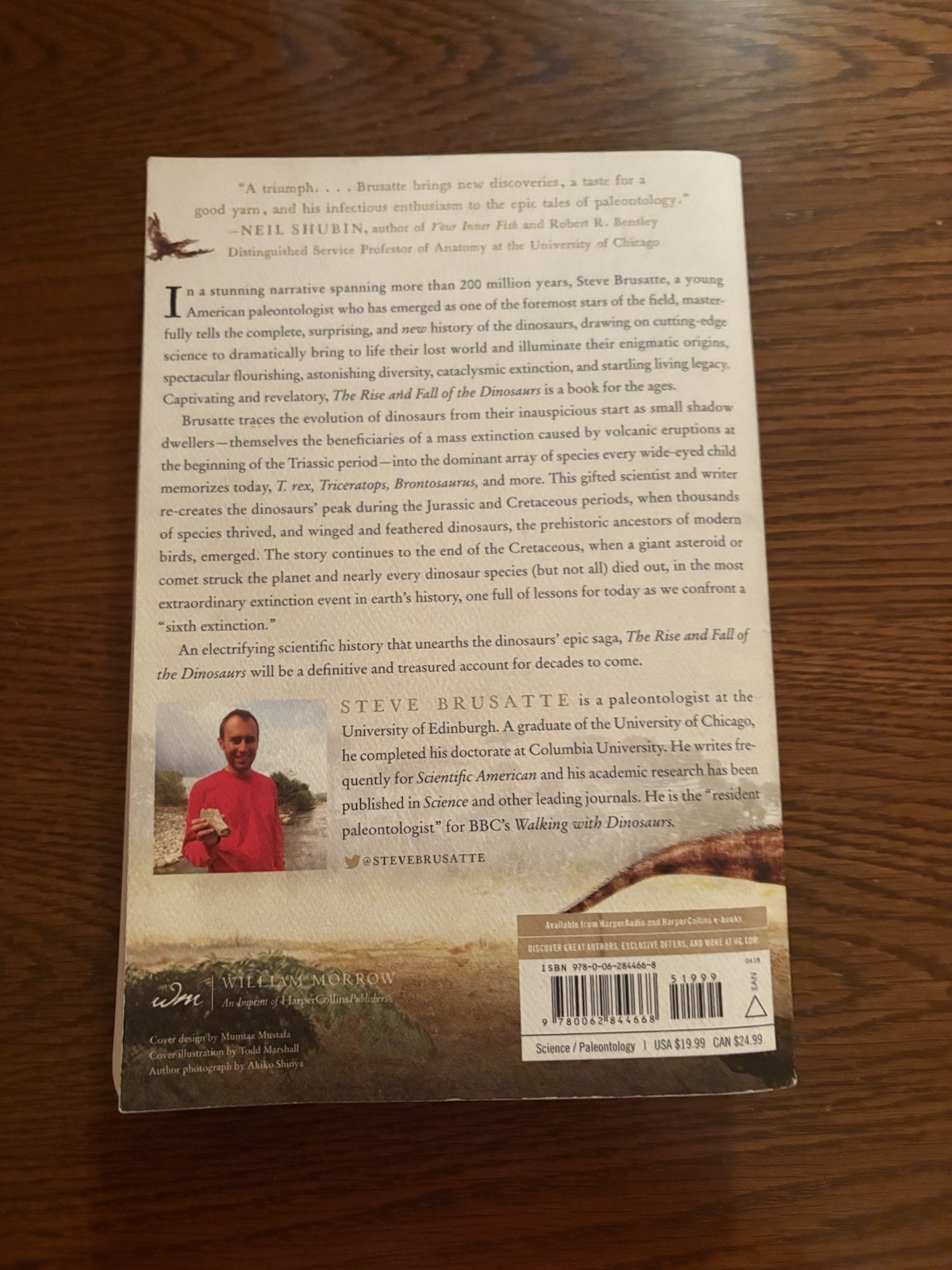 Rise and Fall of the Dinosaurs : A New History of a Lost World by ( Paperback)