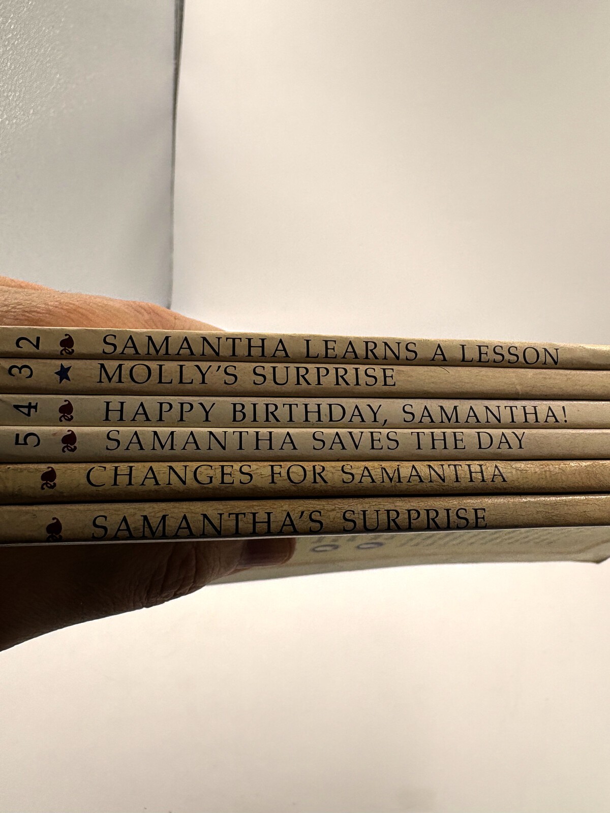 Vintage American Girl Paperback Books Lot 6 Samantha Molly Pleasant Co