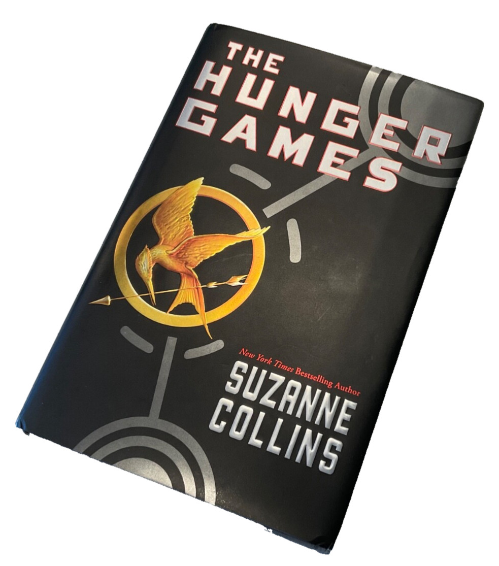 The Hunger Games Suzanne Collins 2008 First Edition 20th Gold Spine Print 2011