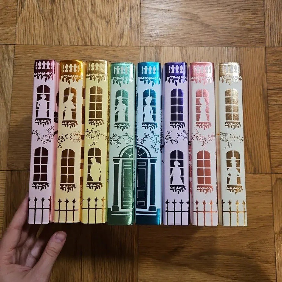 Illumicrate Exclusive Bridgerton Series Hardcover Set-Unsigned reprint -Sealed