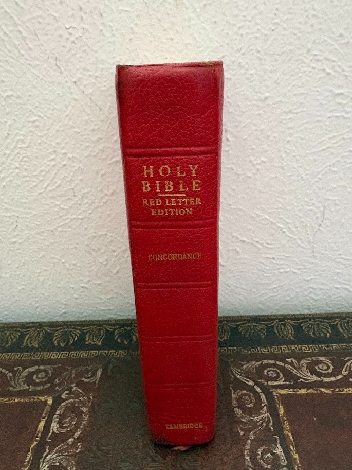 Holy Bible KJV Appointed To Be Read In Church Indian Calfskin Leather Cambridge