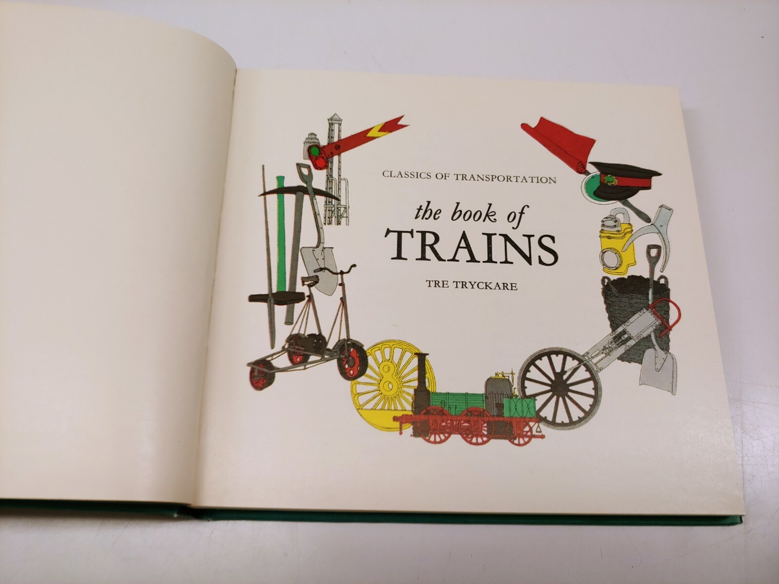 The Book Of Trains HCDJ Tre Tryckare 1968 Railroads Engines Transport. History