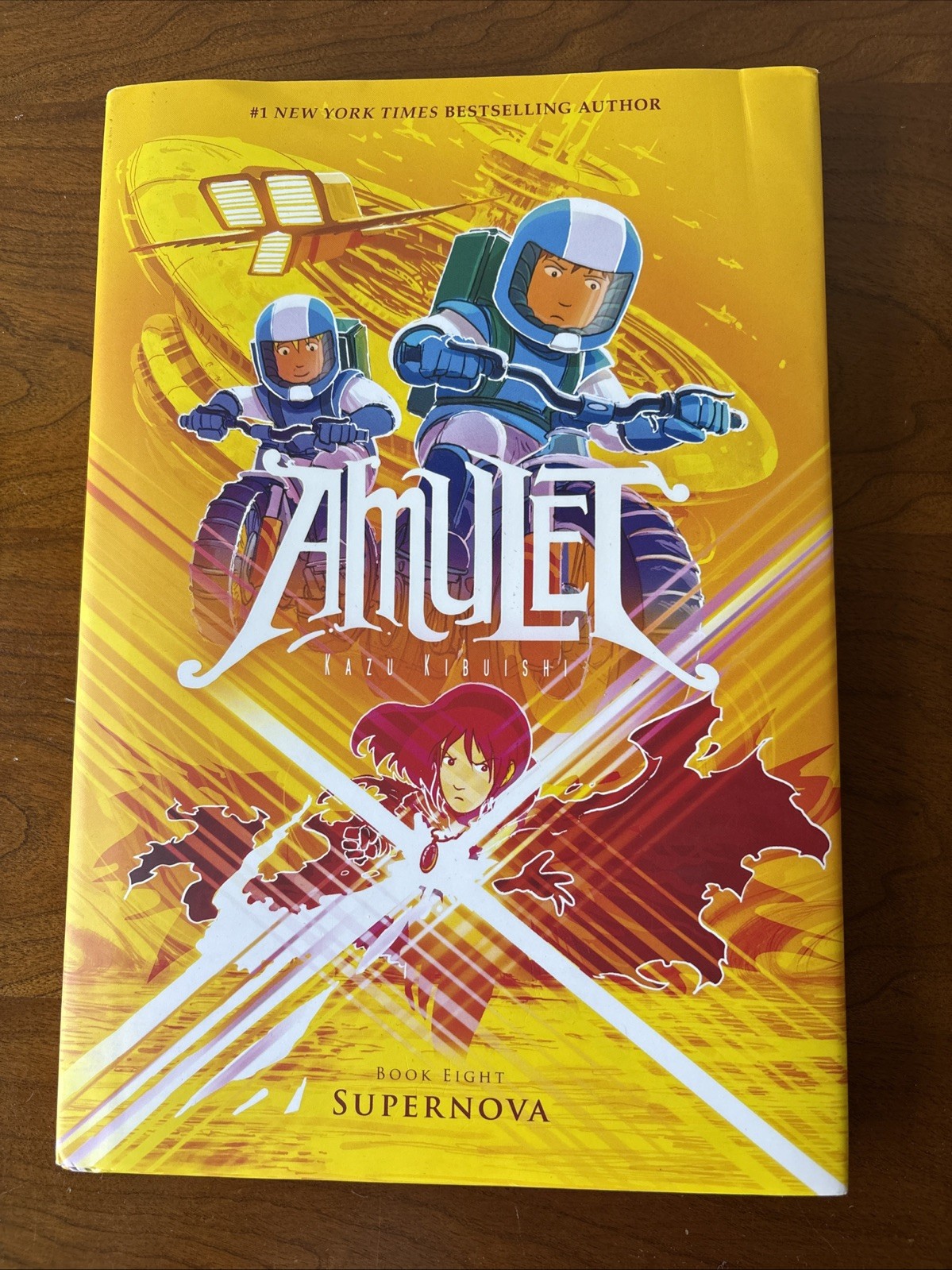 Supernova: a Graphic Novel (Amulet #8) by Kazu Kibuishi (2018, Hardcover)
