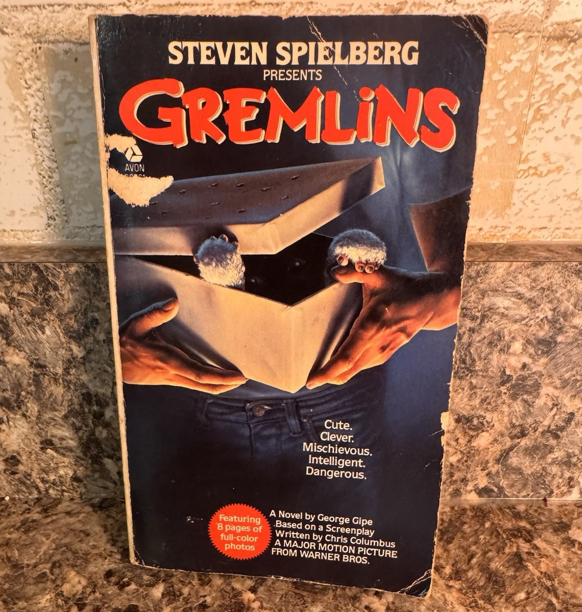 Gremlins George Gipe Paperback Avon Illustrated Horror Fiction Novel English