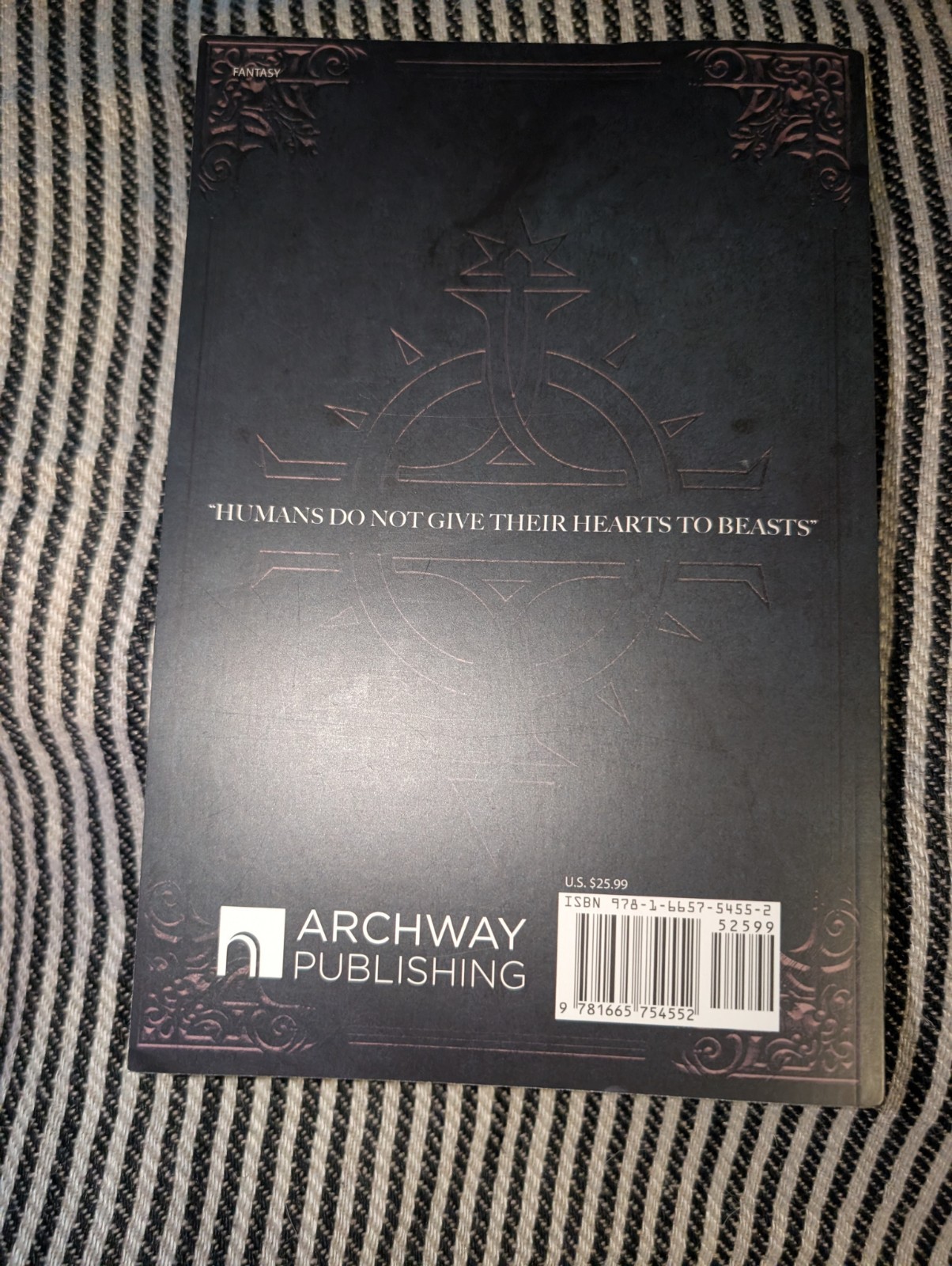 Blackstar Book by Lukas Ryan Softcover Signed Autographed Archway Publishing