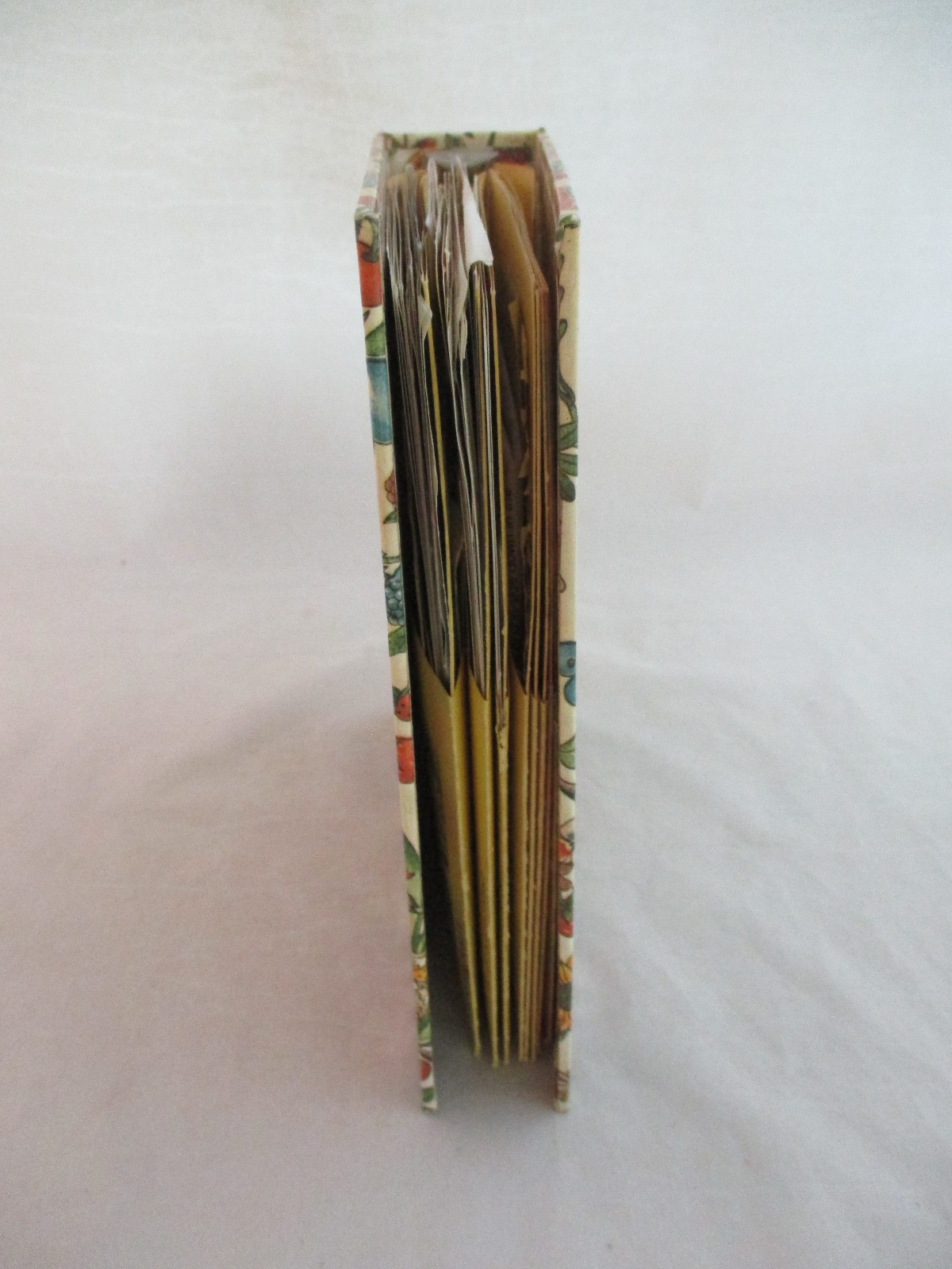 Vtg 1982 Kitchen Klips A Personal Recipe File Pocket Pages Binder with Recipes