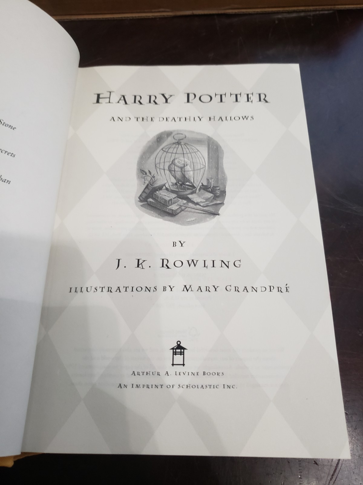 RARE 759 Page Error HARRY POTTER And The Deathly Hallows 1st Ed/1st Print USA 23