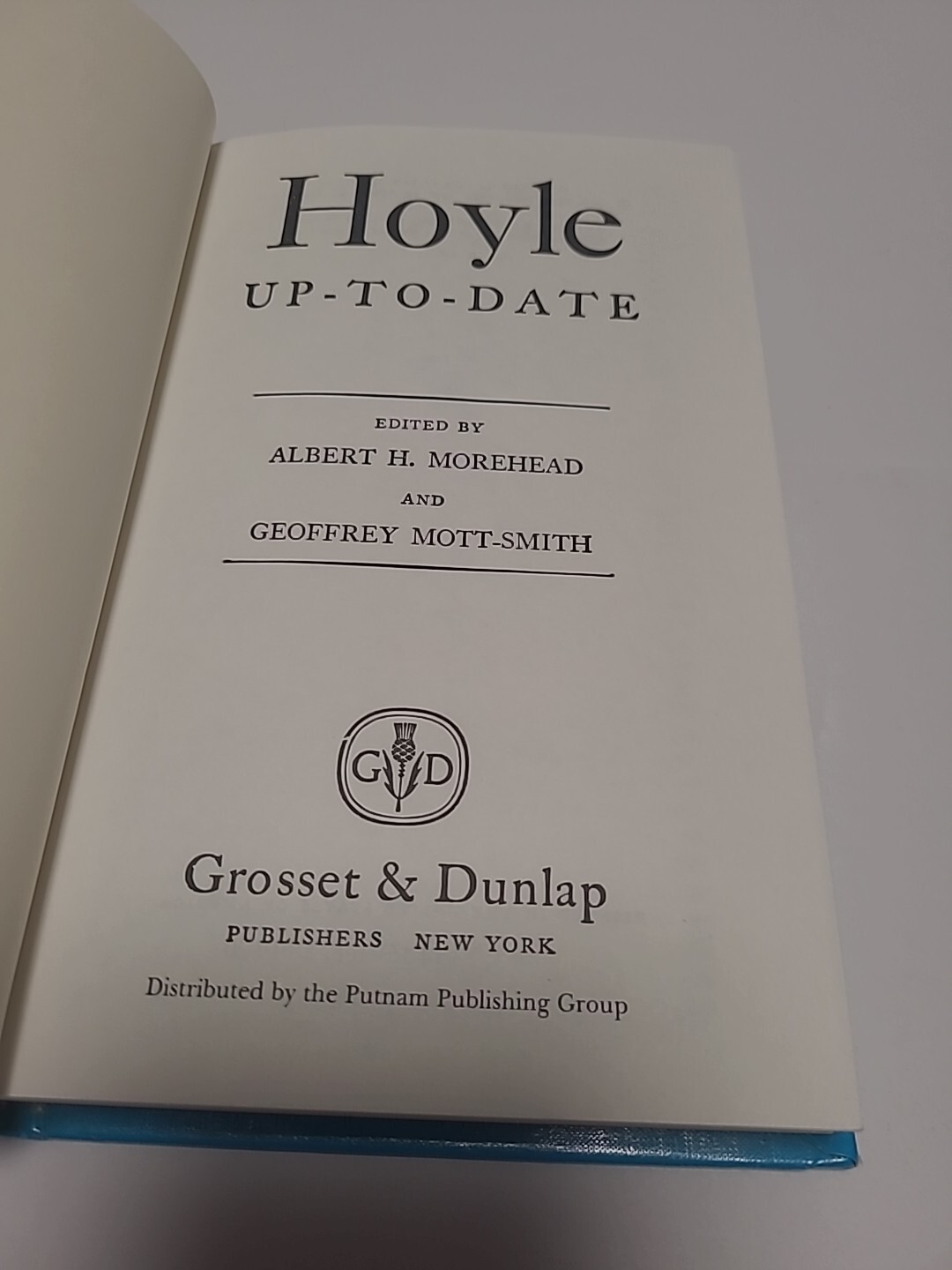 Hoyle up-to-Date : Official Rules for All Important Games by Geoffrey Mott-Smith