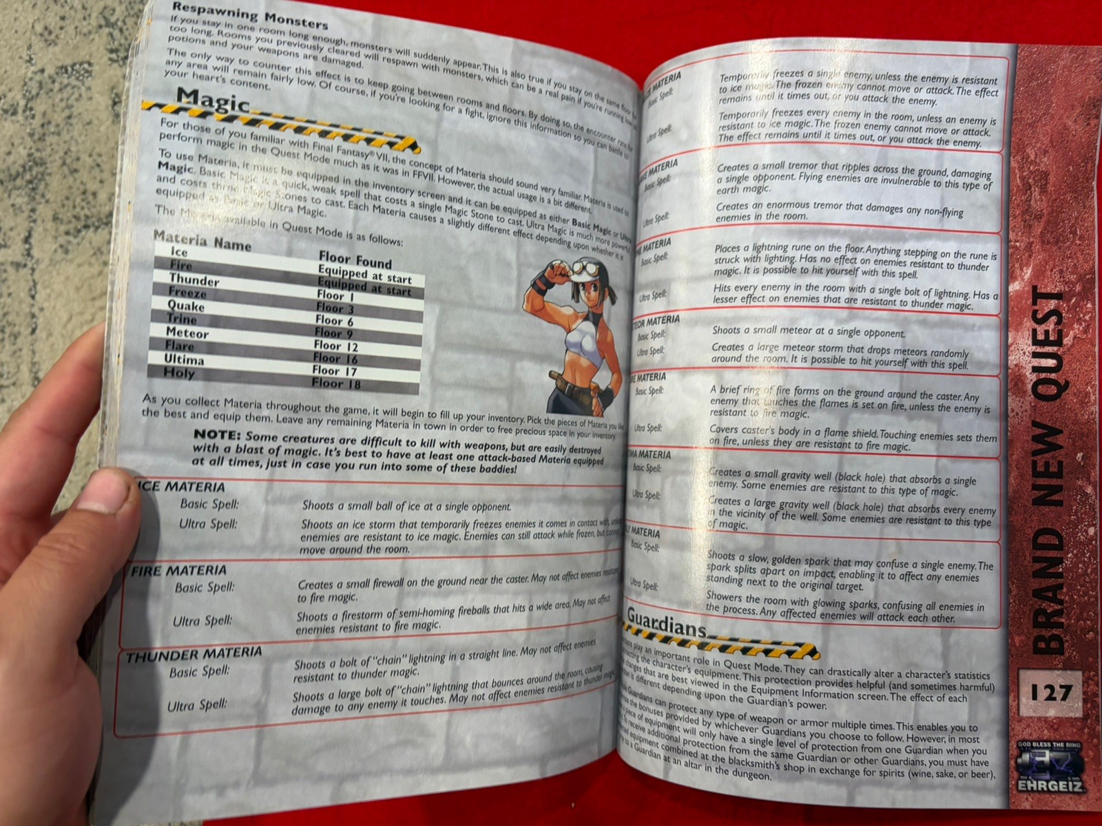 Ehrgeiz Official Fighter’s Guide : God Bless the Ring by David Cassady (1999,…