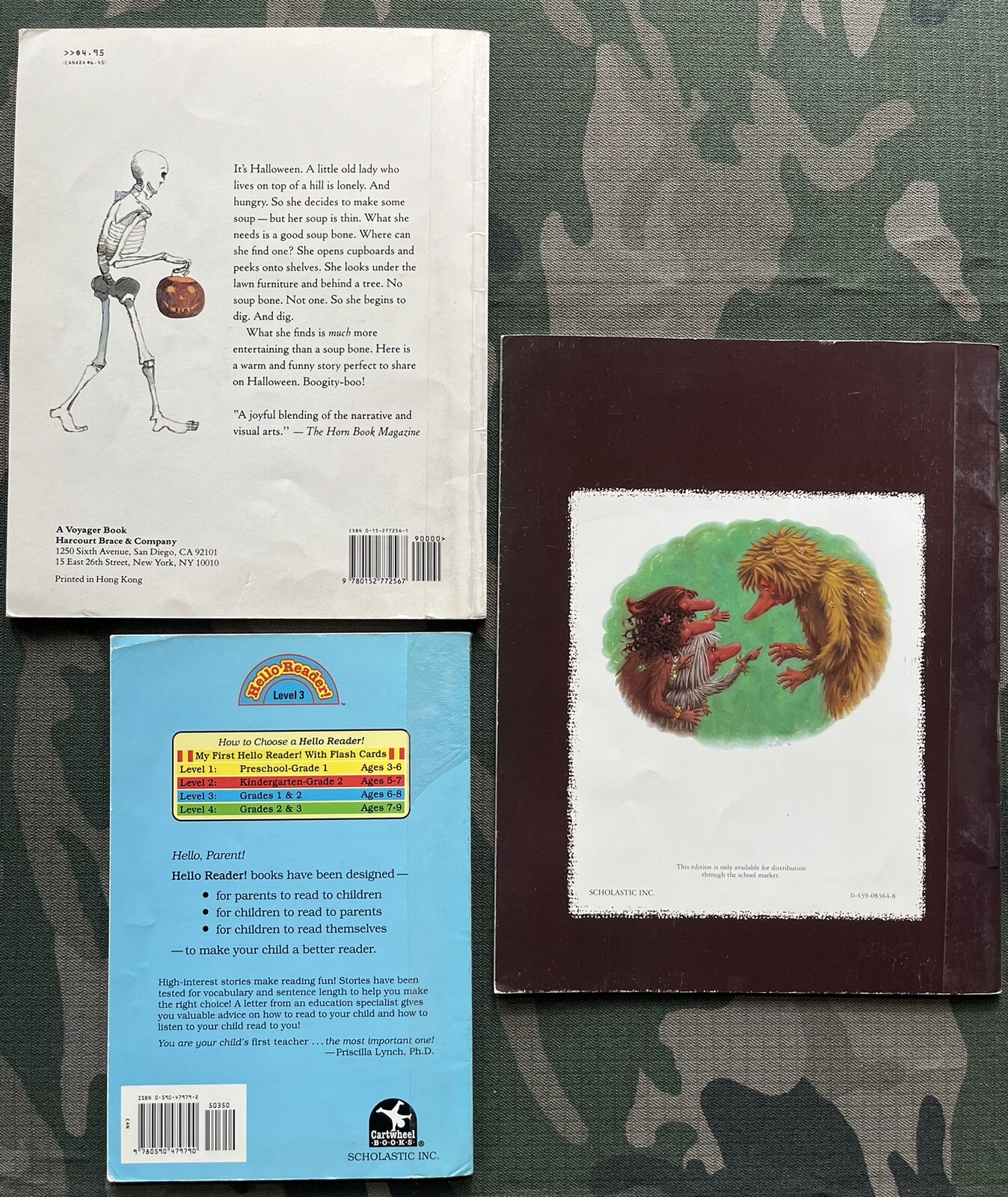 Tony Johnston Book Lot of 3