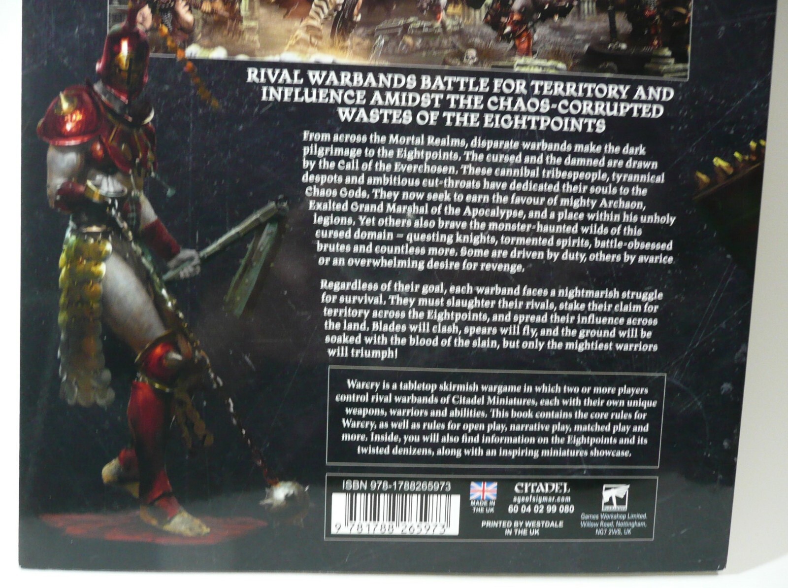 Warhammer Warcry Core Book Skirmish Combat 159 Pages Games Workshop 2019