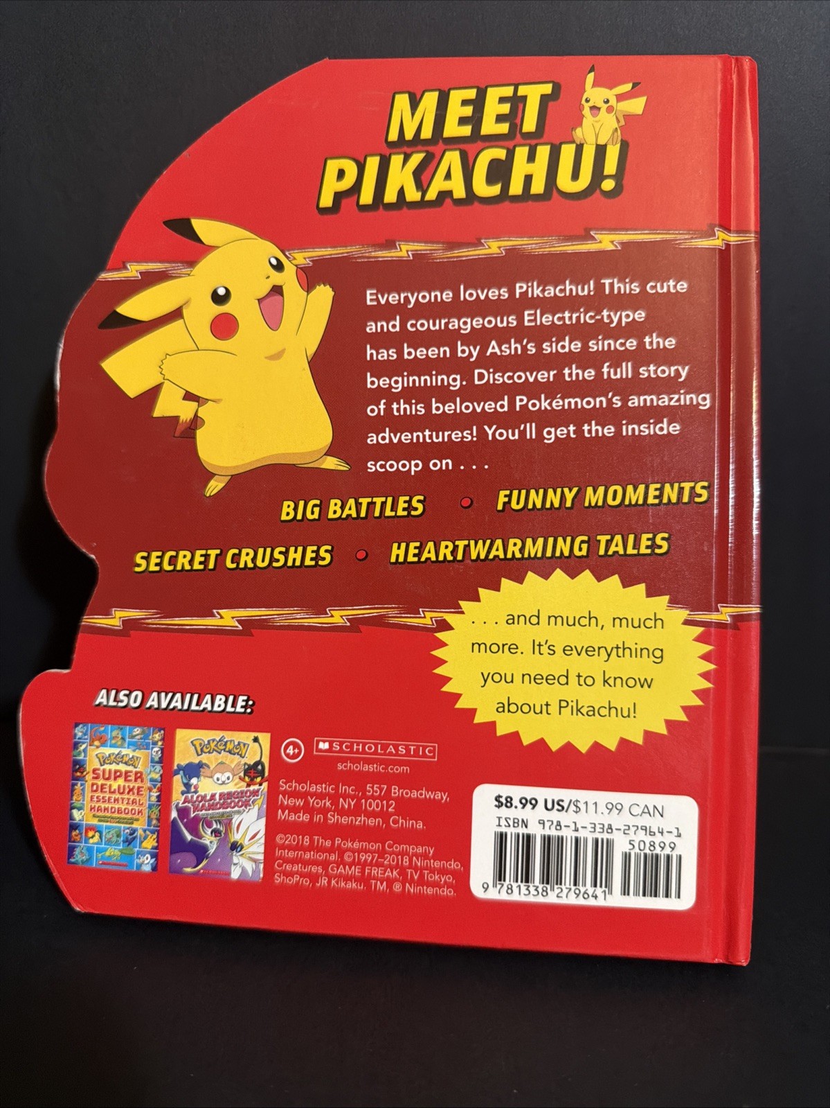 All About Pikachu – Hardcover By Whitehill, Simcha – VERY GOOD
