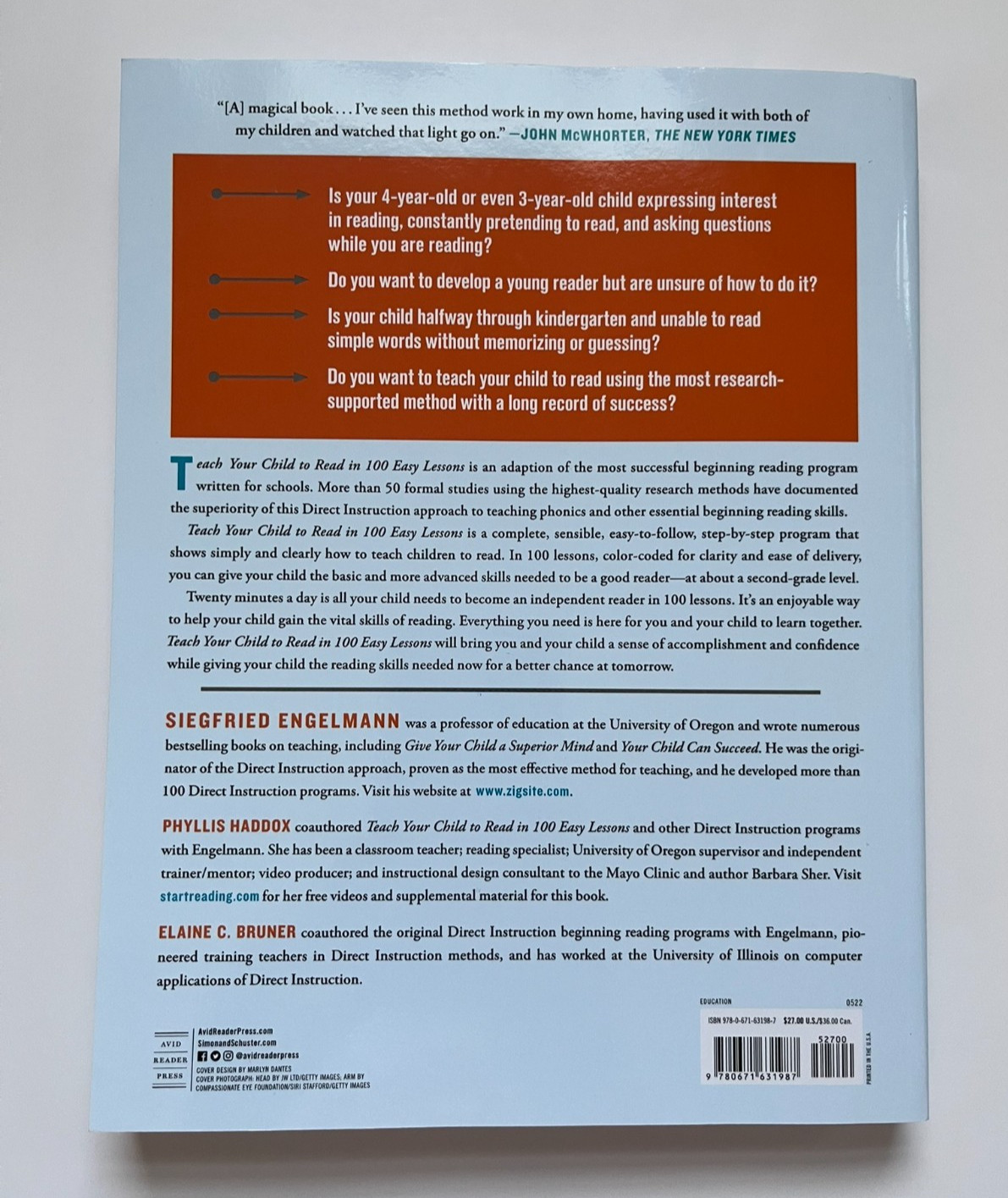 Teach Your Child to Read in 100 Easy Lessons: Revised and Updated Second Edition