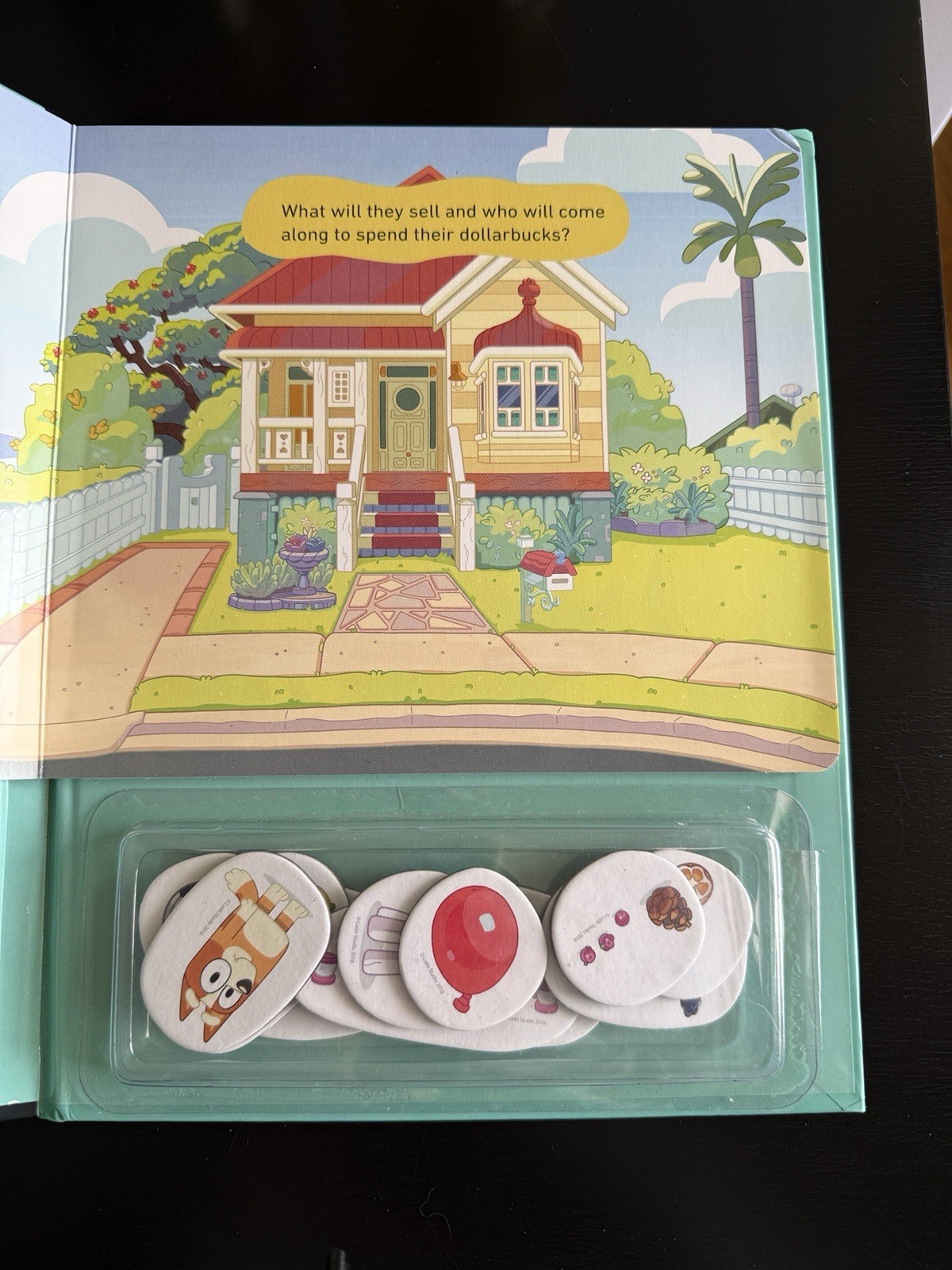 Bluey: Let’s Play Outside!: A Magnet Book – Ships Fast