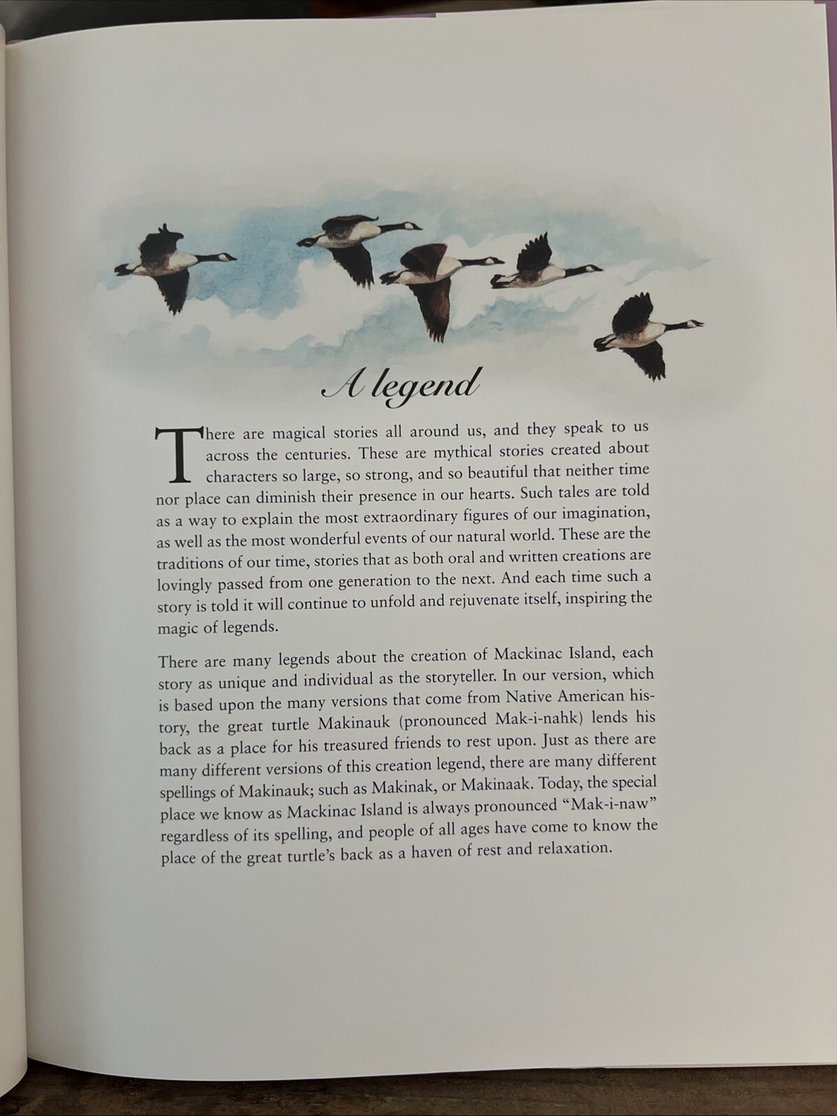 The Legend of Mackinac Island [SIGNED] by Kathy-jo Wargin (1999 Hardcover DJ)