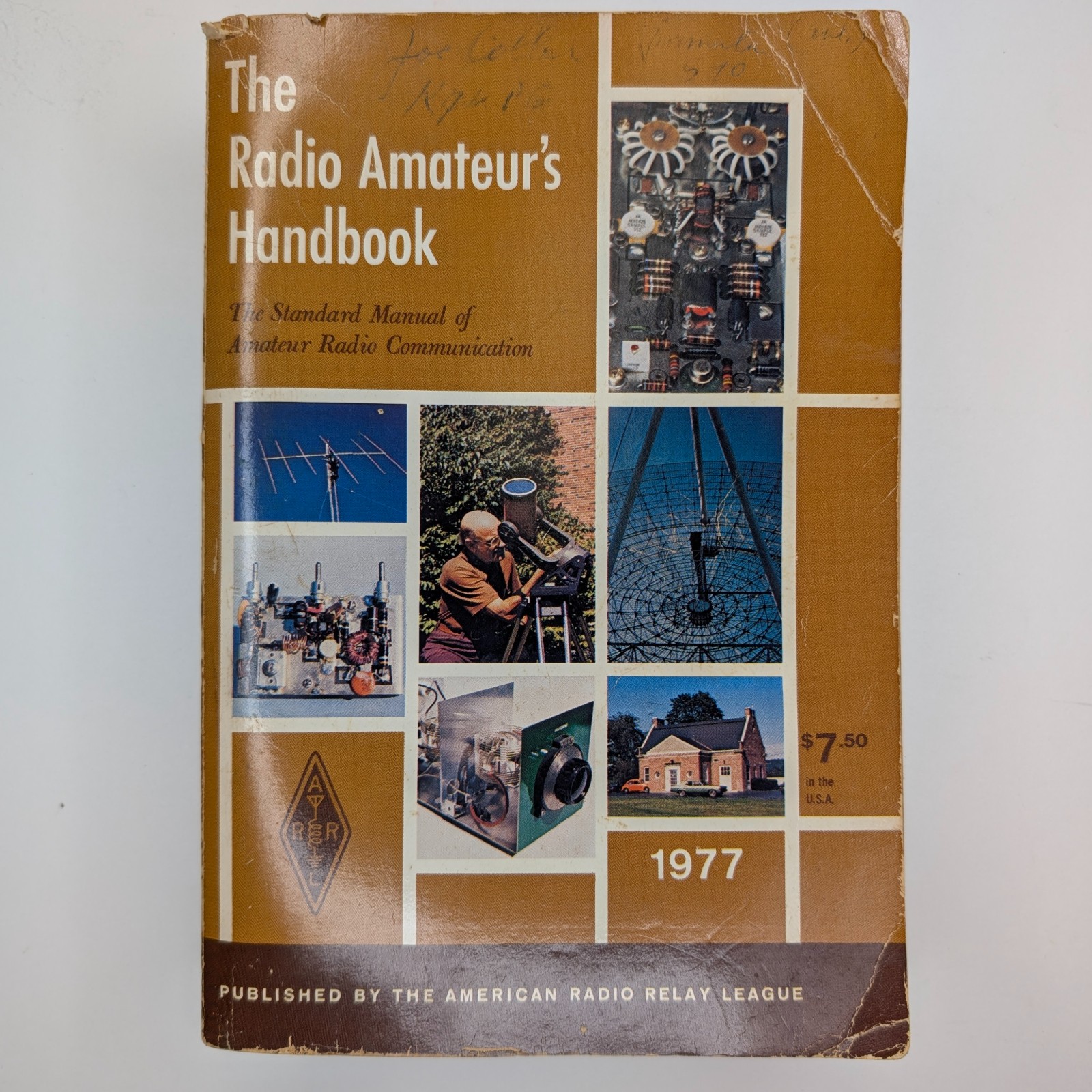 1977 The Radio Amateur’s Handbook 54th Ed ARRL Ham Radio Manual Vtg Electronics