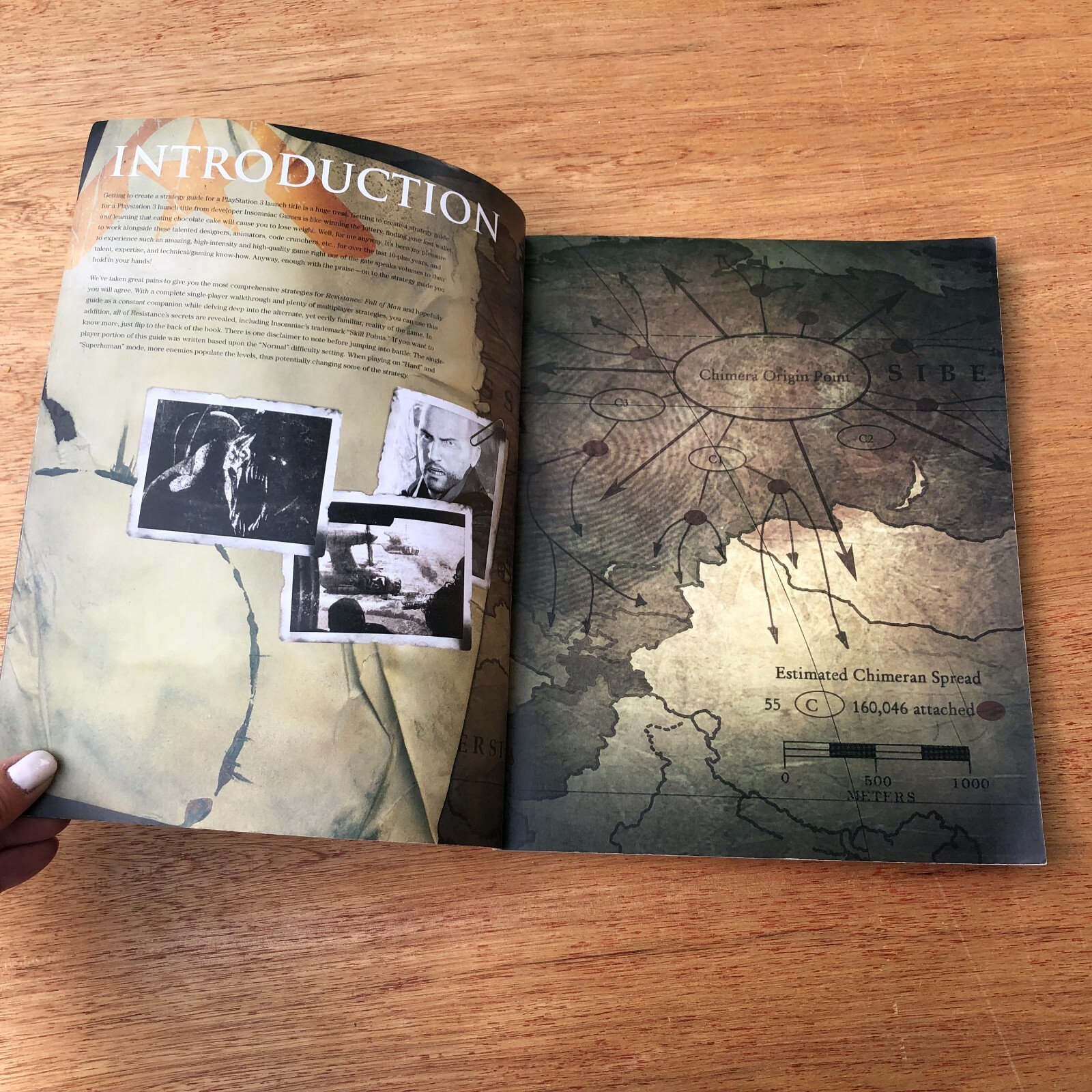Resistance: Fall Of Man Strategy Guide BradyGames 2006 Booklet Manual NO POSTER
