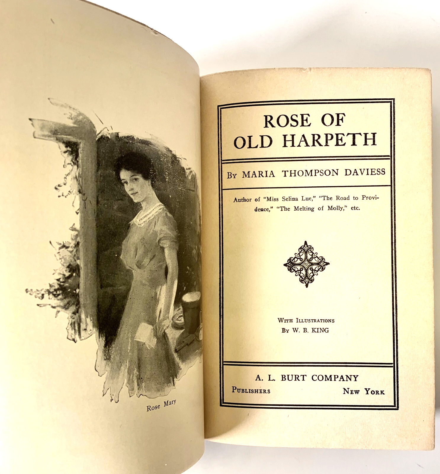 Rose of Old Harpeth, Maria Thompson Daviess, 1911