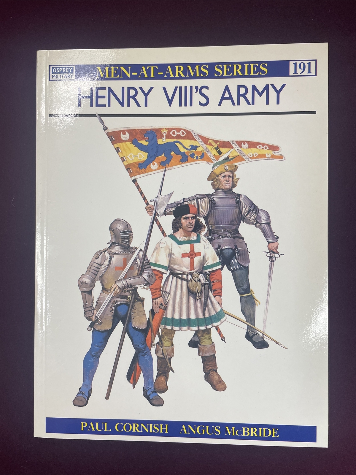 Henry VIII’s Army – Osprey Men-At-Arms No. 191, 40 Pages, Soft Bound, 1987