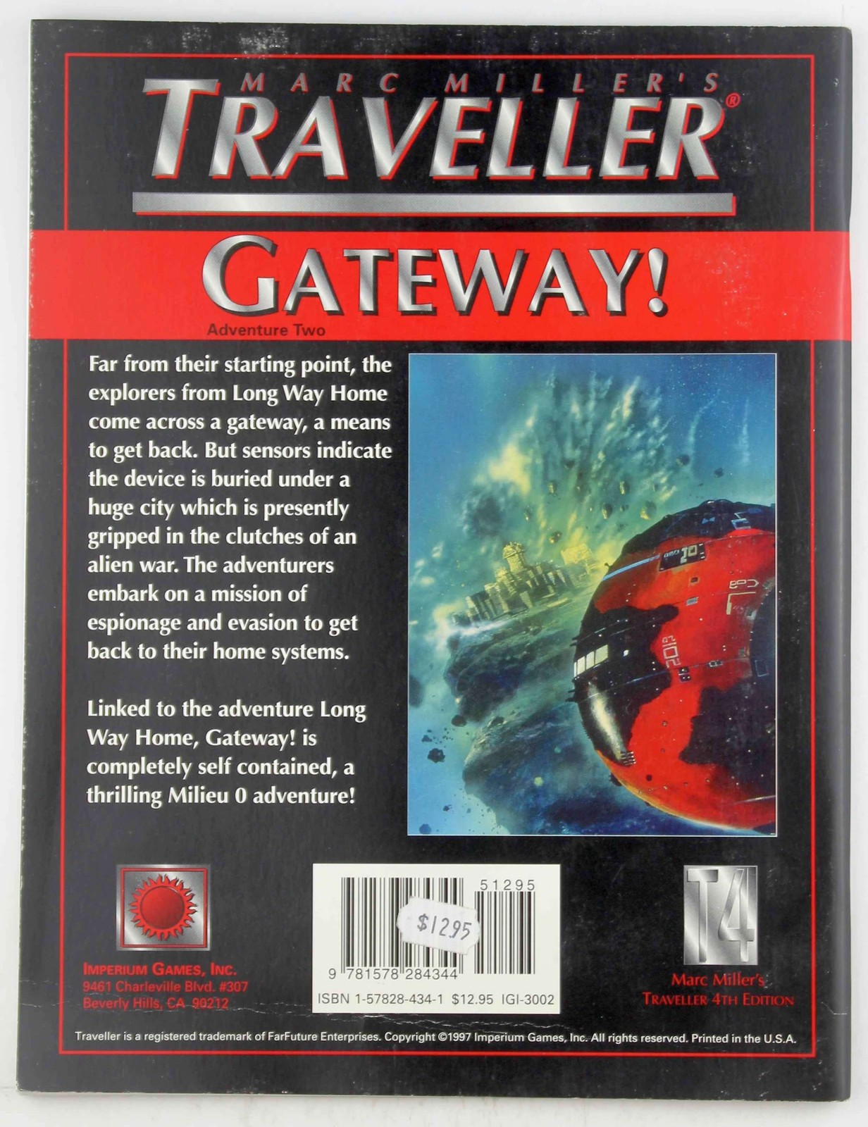 Gateway! (T4 – Marc Miller’s Traveller) David Burden Imperium Games