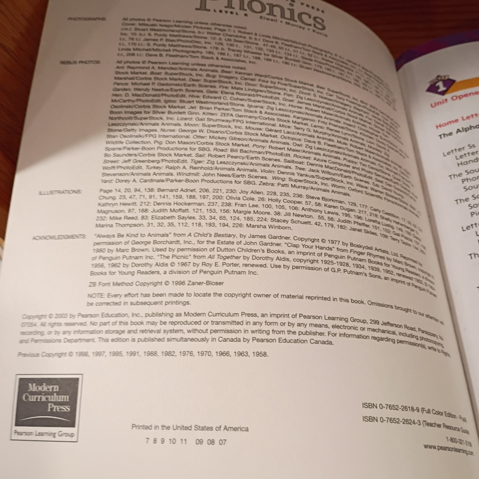 Modern Curriculum Press Phonics Level K by Elwell Murray Kucia