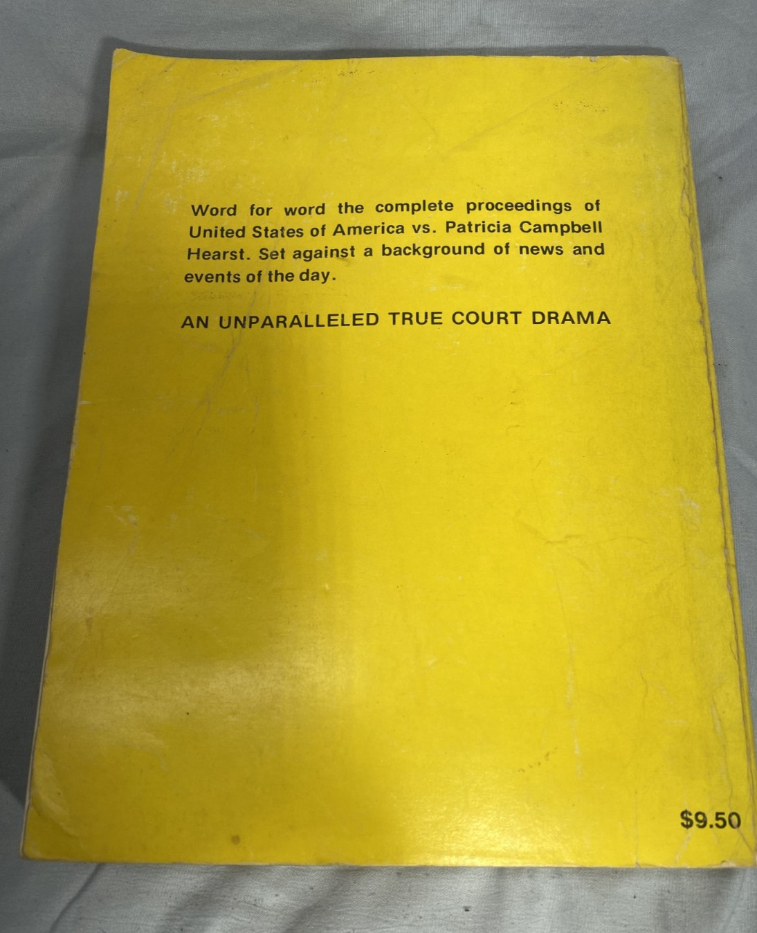 The Trial Of Patty Hearst 1976 The Great Fidelity Press Complete Proceedings