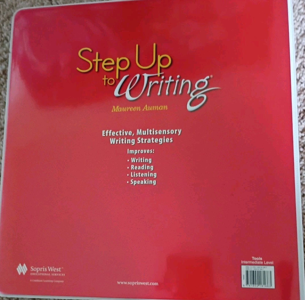 Gr 3-6 Step Up to Writing Intermediate Level: Effective, Multisensory Sopis West