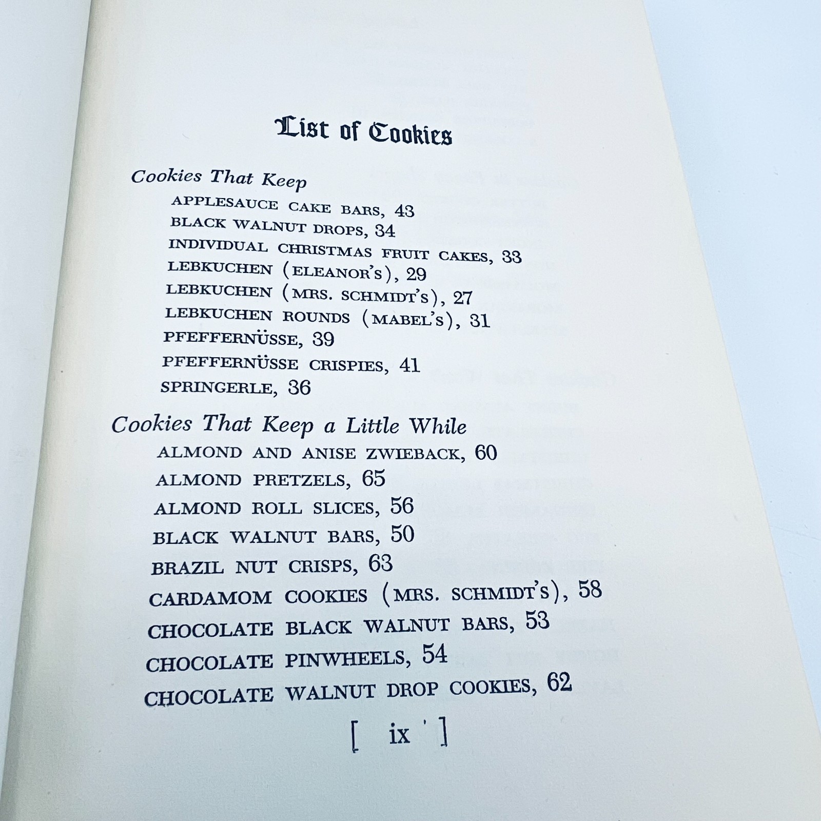 The Christmas Cookie Recipe Book Virginia Pasley Hard Cover 146 Pages 1949