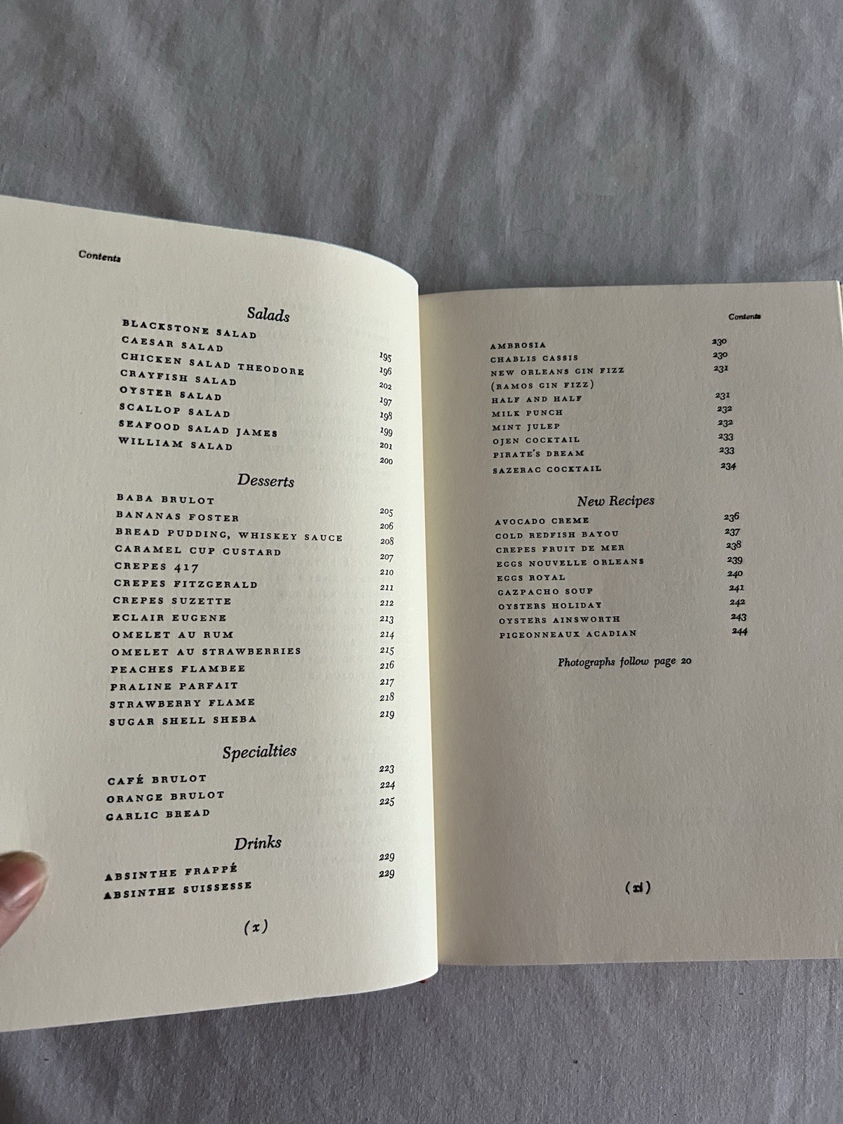 Brennan’s New Orleans Cookbook (13th Printing 1961/64)