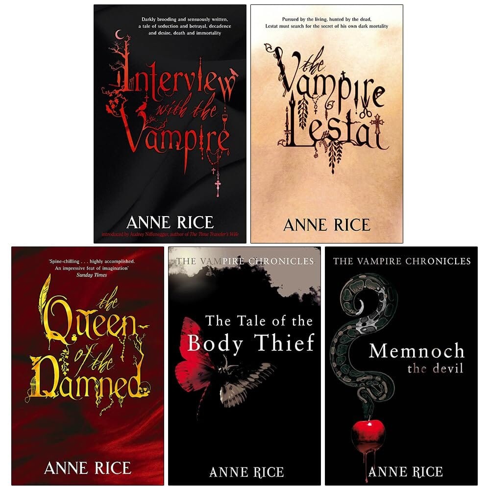 The Vampire Chronicles by Anne Rice: Book 1-5 Set – Fic – PB
