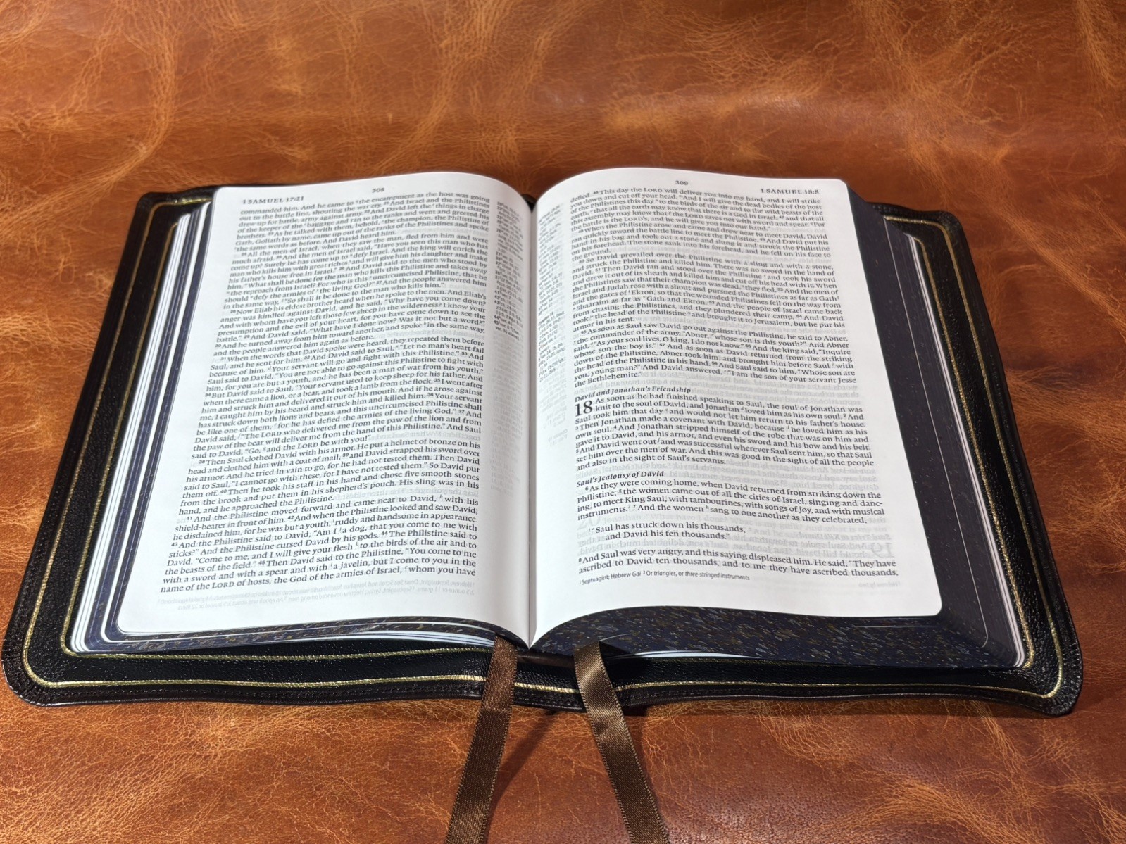 ESV Personal Reference Bible Caloca Binding