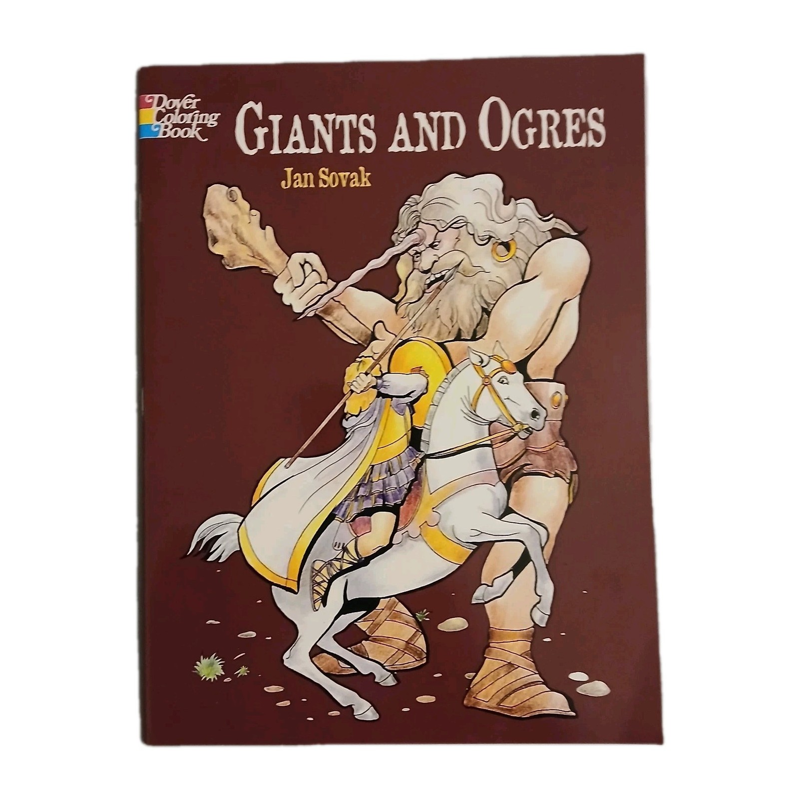 2004 Giants And Ogres Dover Coloring Book Jan Sovak