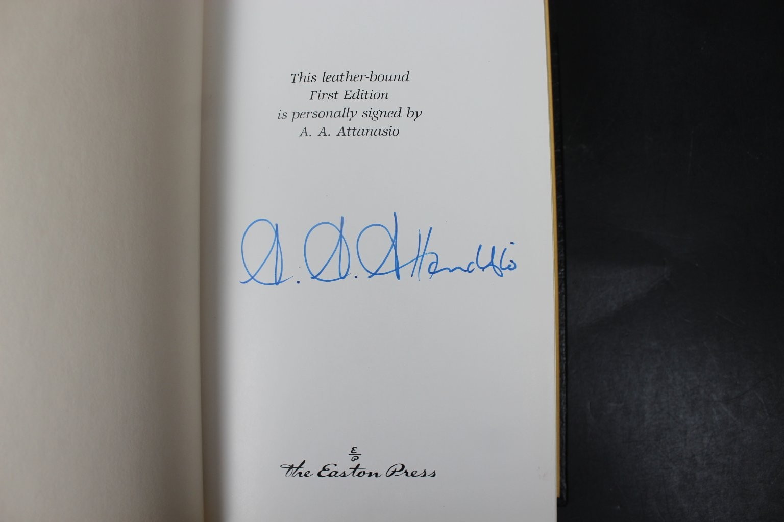The Last Legends of Earth Attanasio 1989 Signed First Edition Easton Press ~VG