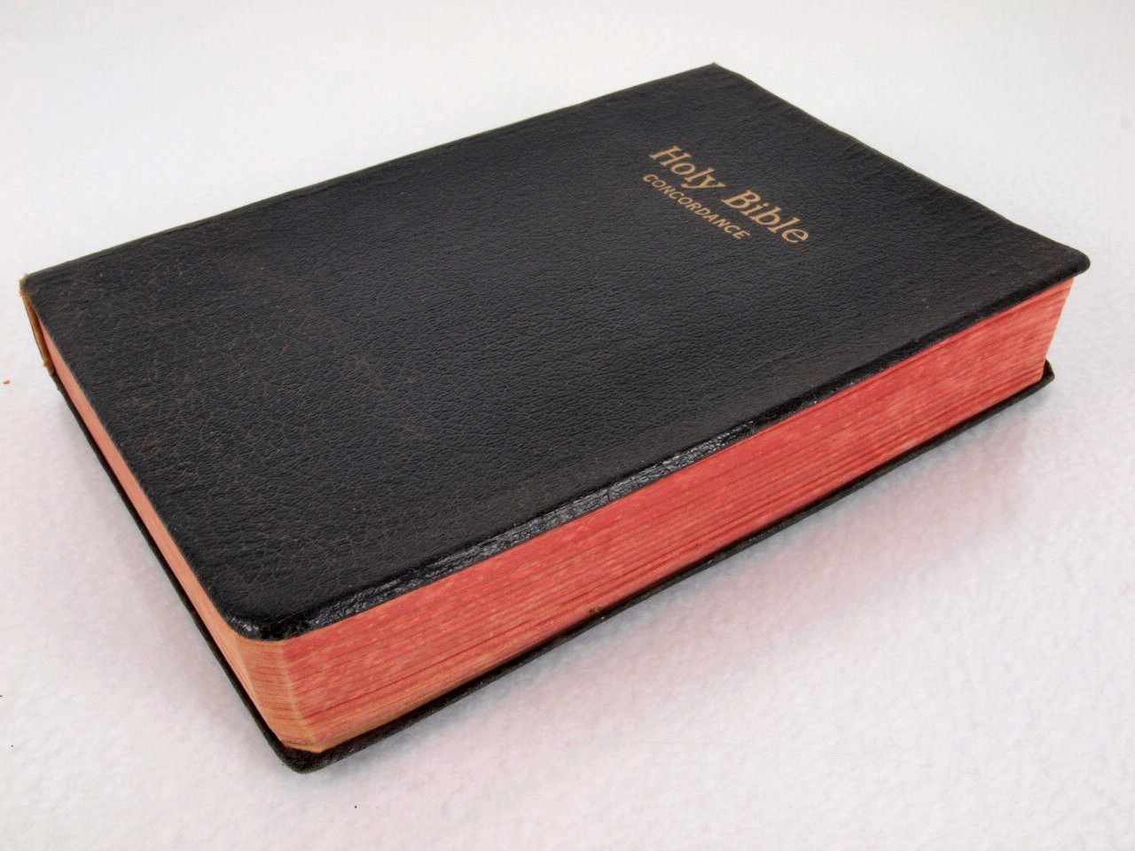 Holy Bible King James Version KJV World Publishing Vintage Red Letter 7.5 x 5.5″